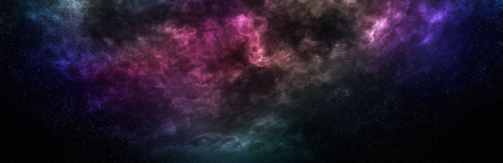 1720x560 FREE Space Wallpaper in 4K