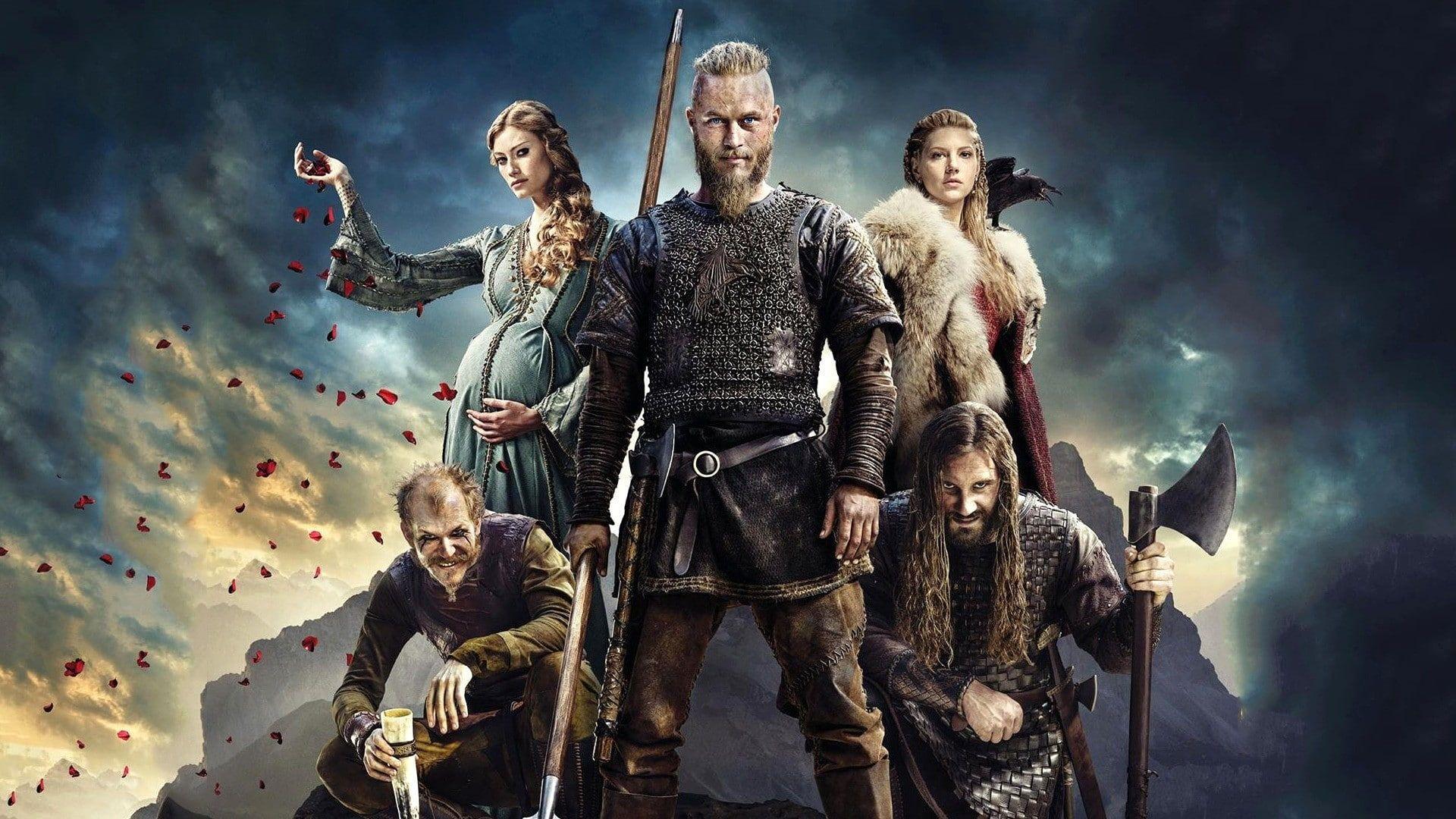 1920x1080 Travis Fimmel #blonde Lagertha Lothbrok .com