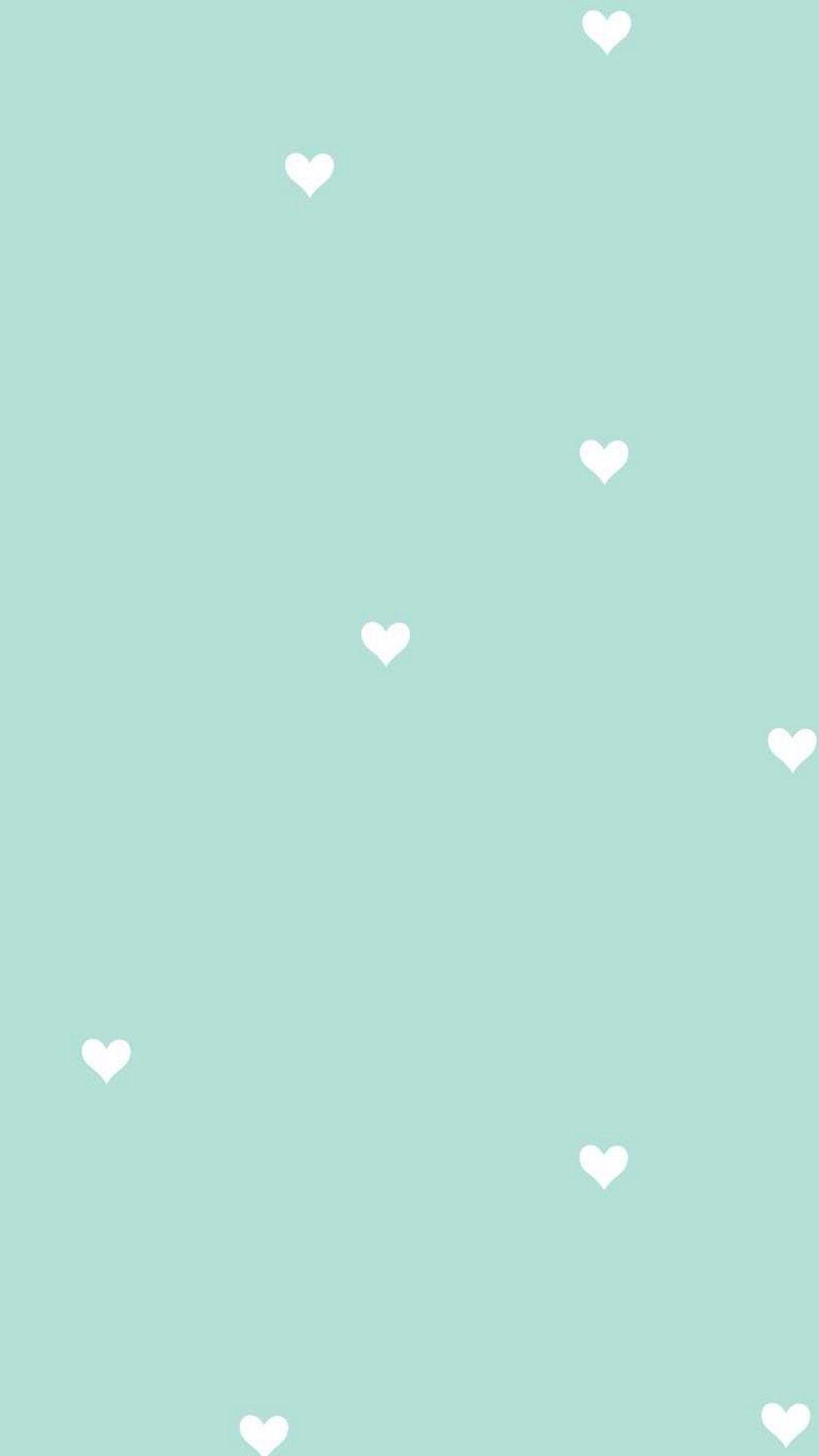 Mint Green Hearts Wallpapers - Top Free Mint Green Hearts Backgrounds ...