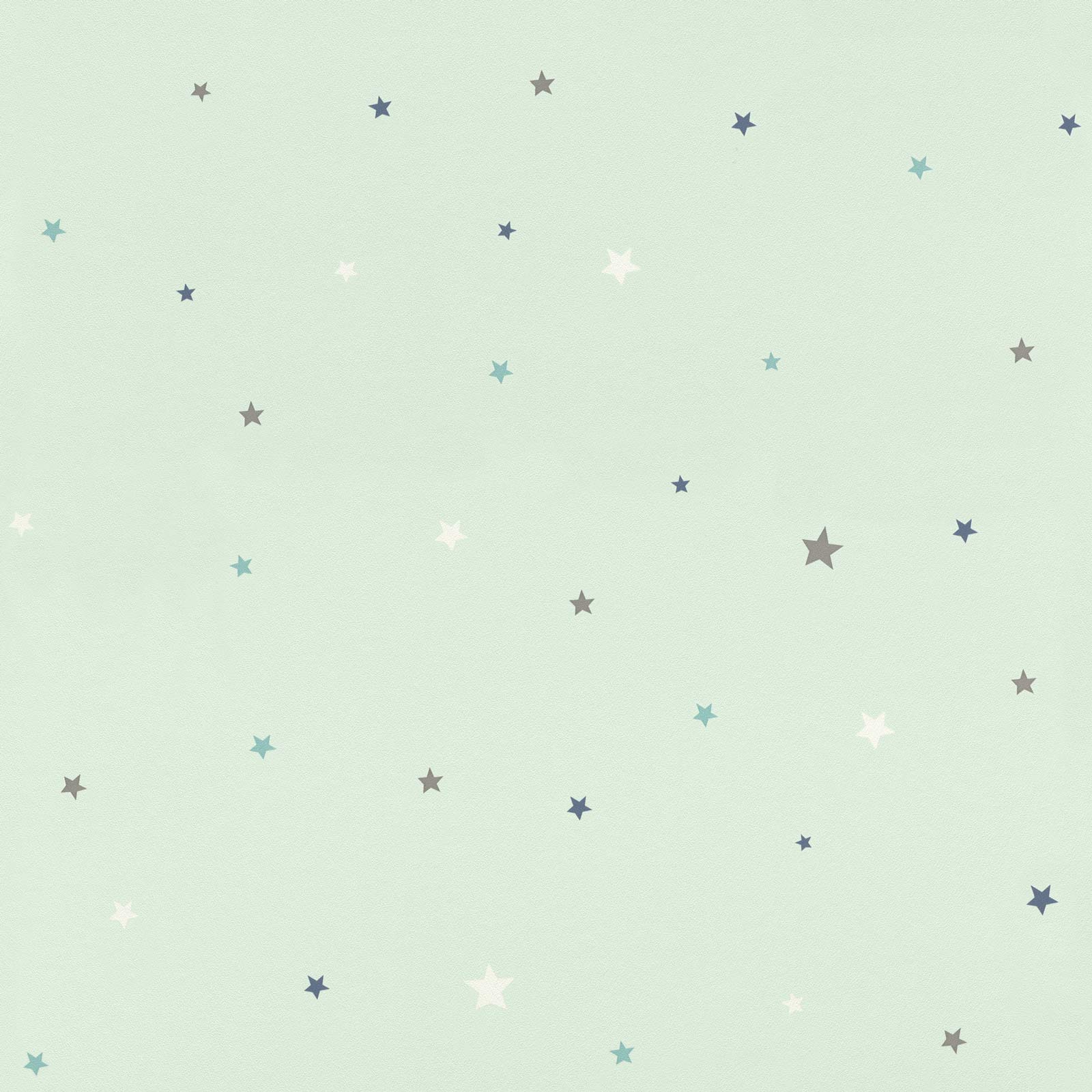 1600x1600 Kids Wallpaper Rasch stars mint green .orex.de · In stock