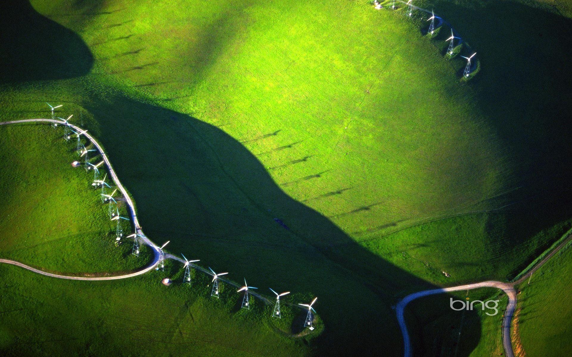 1920x1200 nature, wind turbines, bing wallpaperf.co.ua
