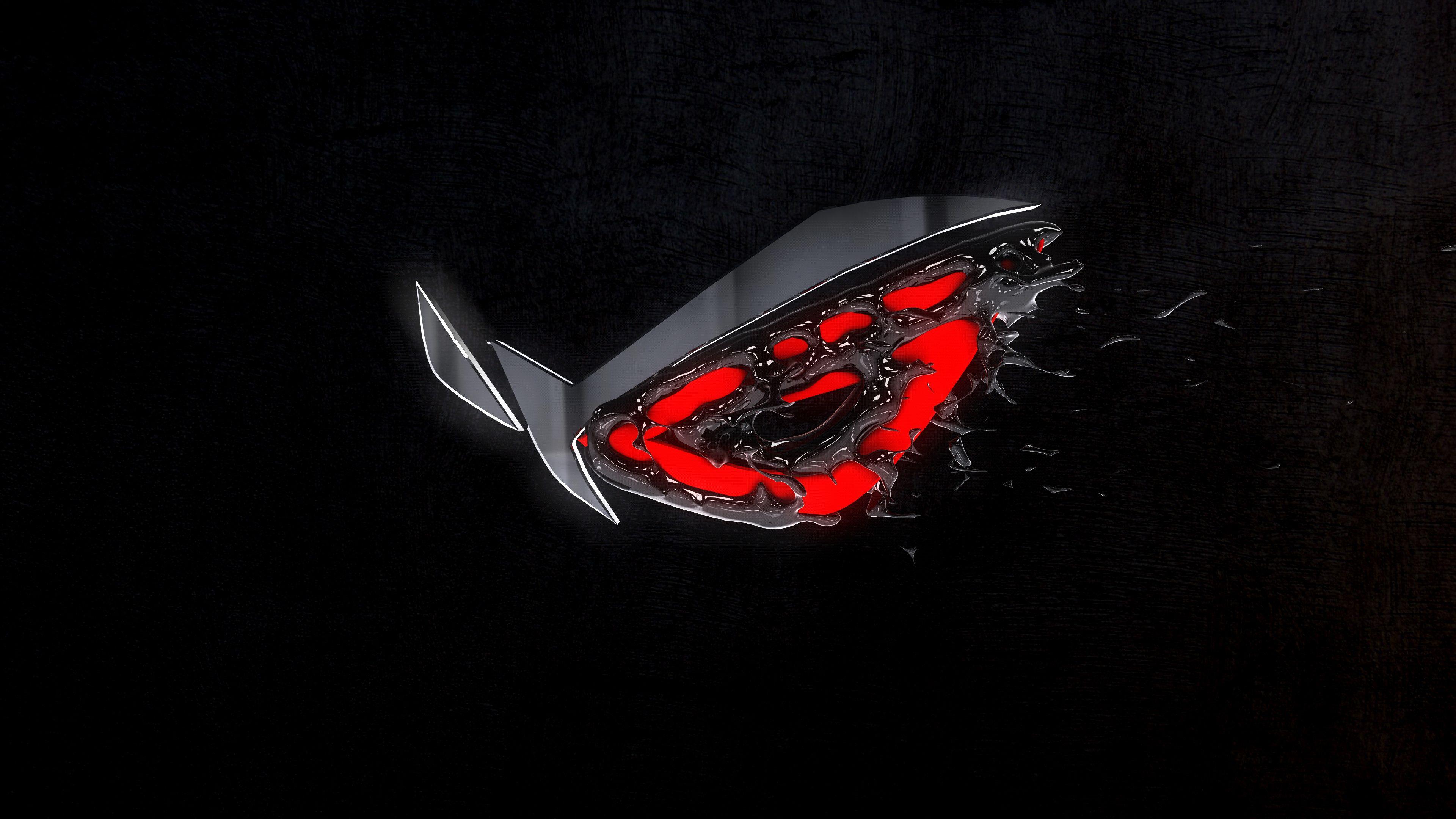3840x2160 Red Gaming Desktop Wallpaper 4k