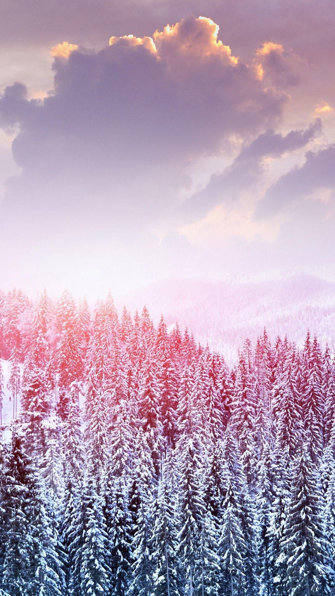 1080x1920 Cute Winter Wallpaper for iPhone .