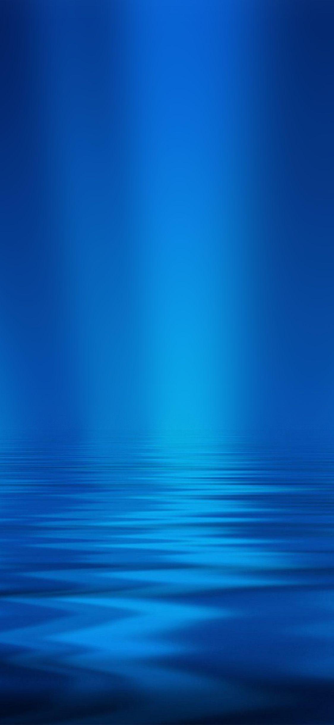 1125x2436 Royal Blue iPhone Wallpaper