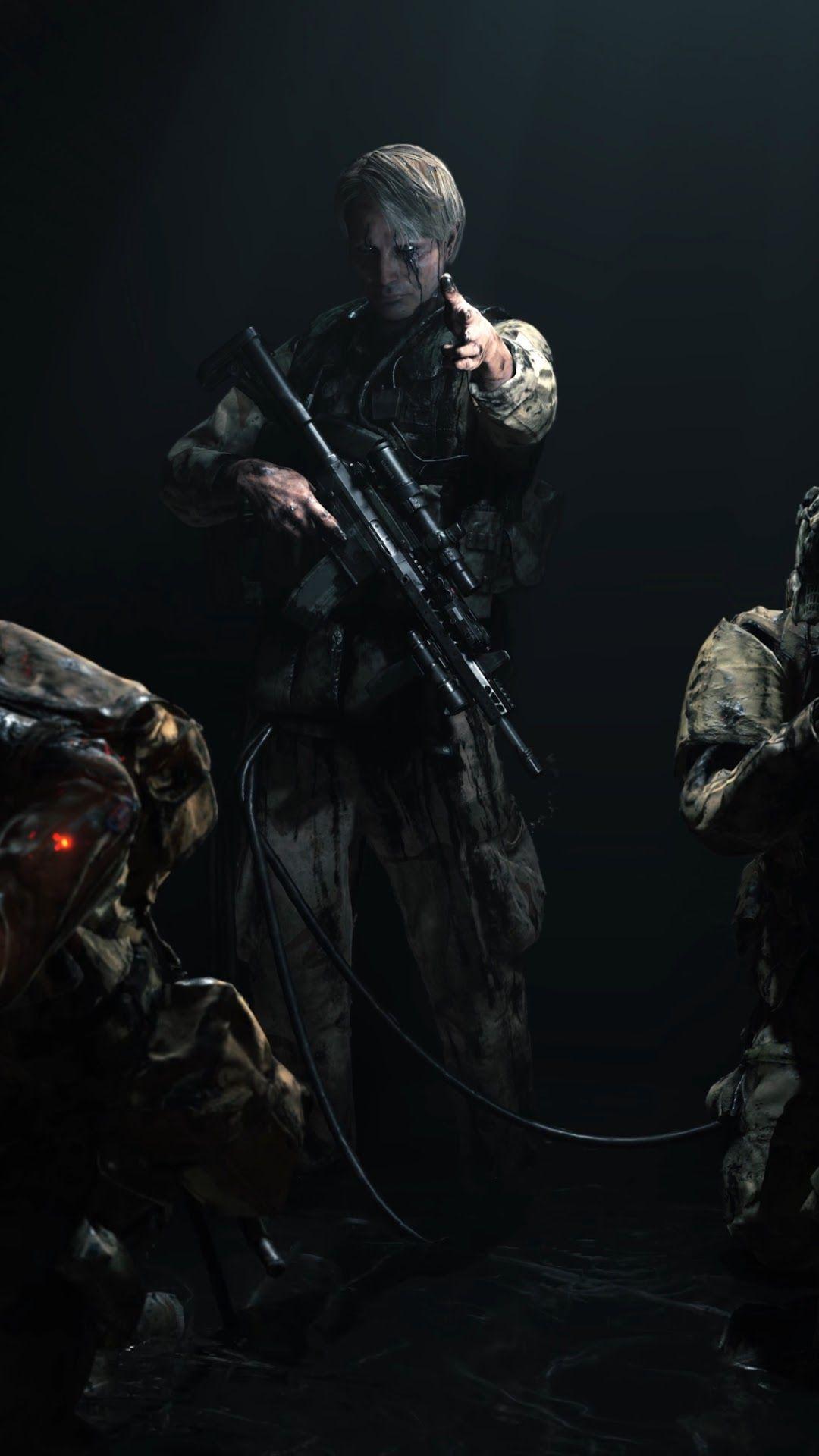 1080x1920 Death Stranding, Cliff, Skeleton Soldiers, Mads Mikkelsen phone HD Wallpaper, Image, Background, Photo and Picture. Mocah HD Wallpaper