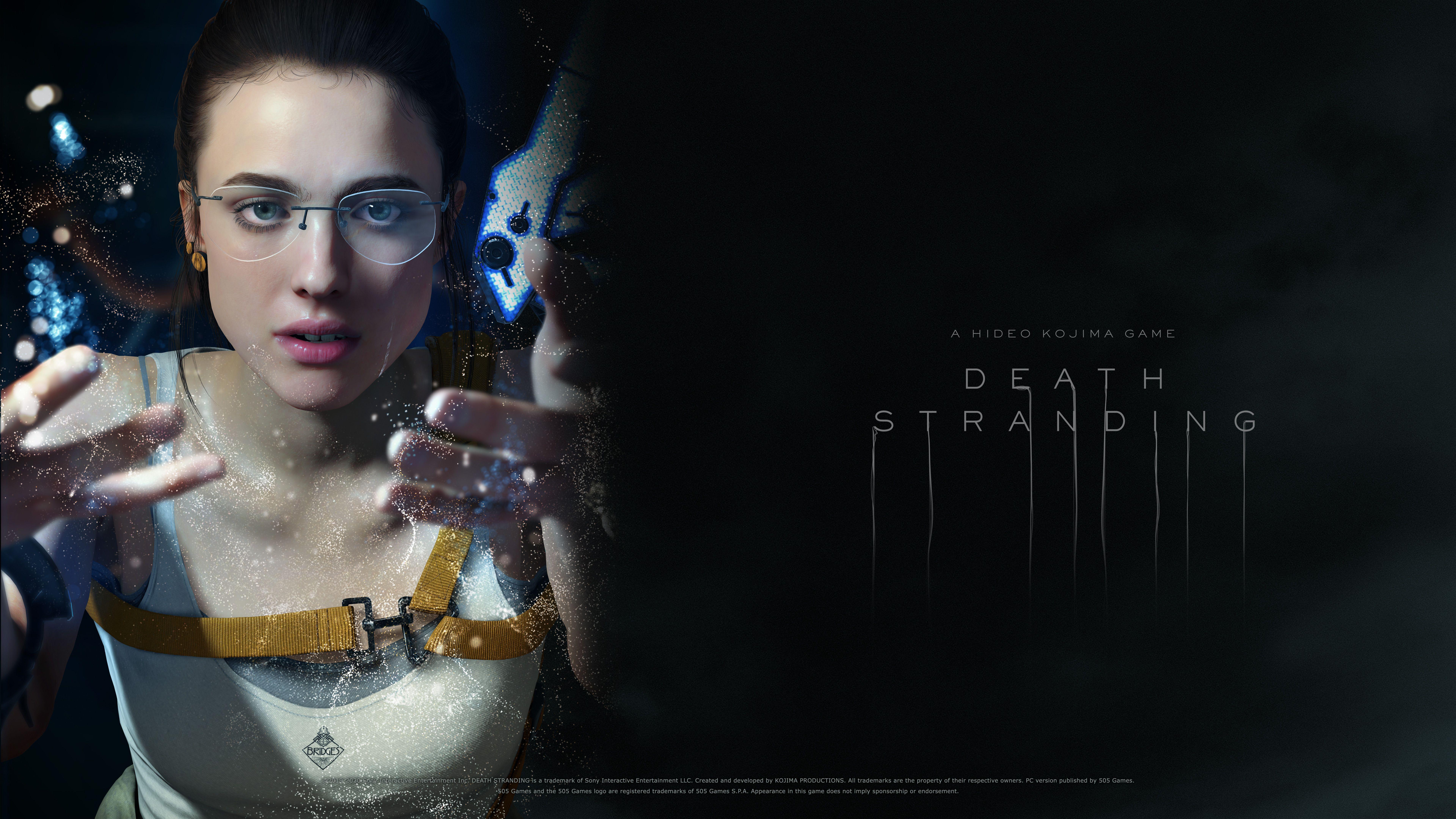 7680x4320 Mama (Death Stranding), Margaret Qualley, Death Stranding, Hideo Kojima, video game girls, video gamesx4320 Wallpaper