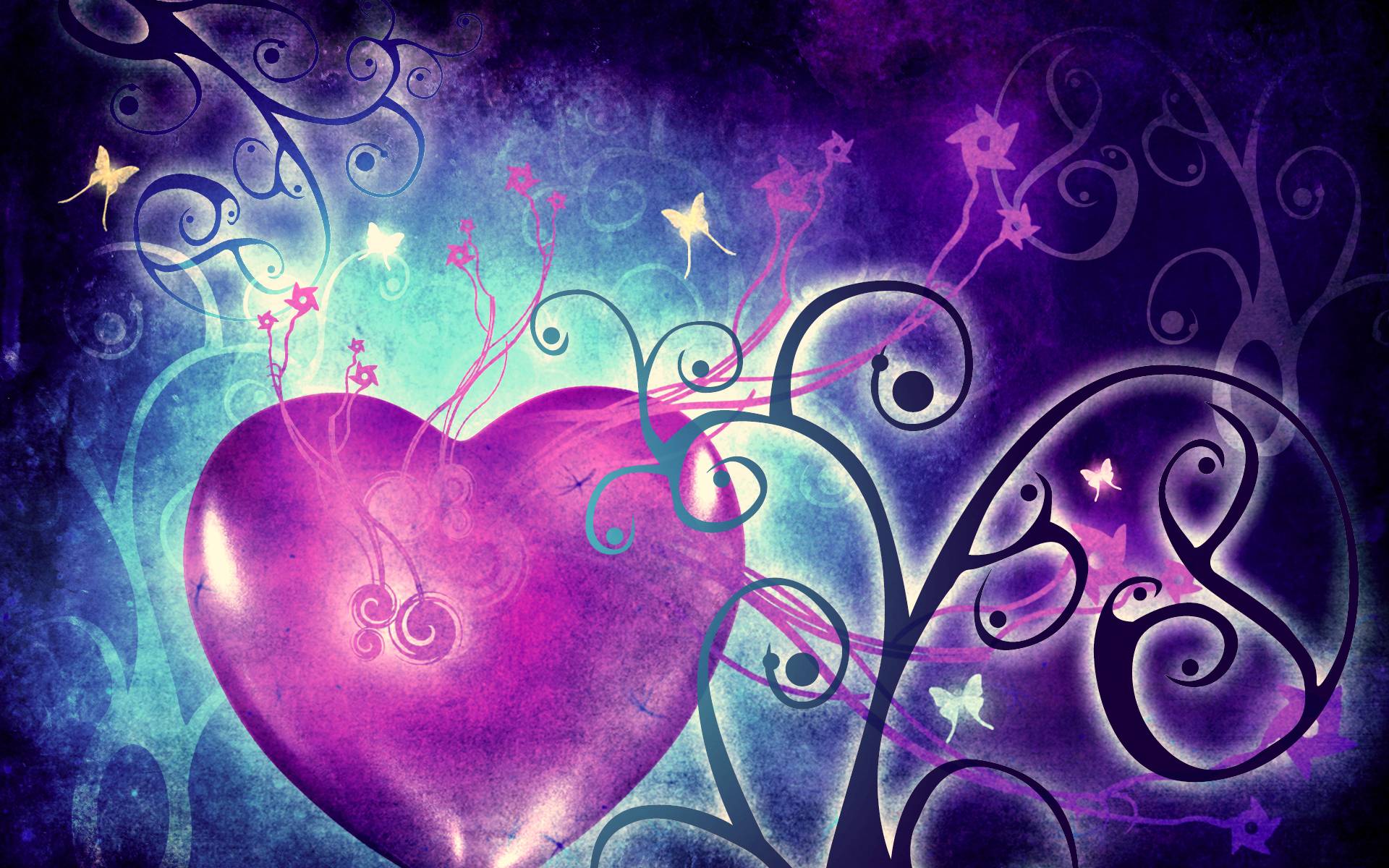 1920x1200 Heart Wallpaper