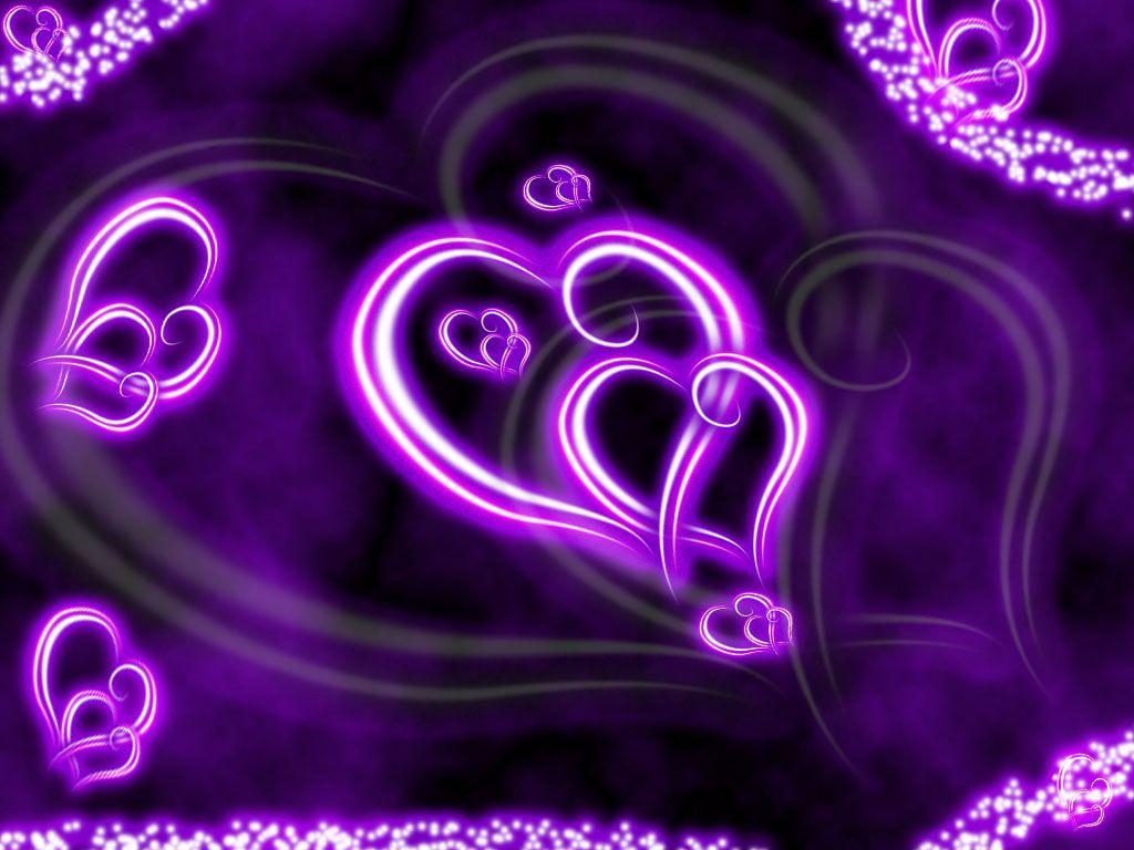 Red and Purple Heart Wallpapers - Top Free Red and Purple Heart ...