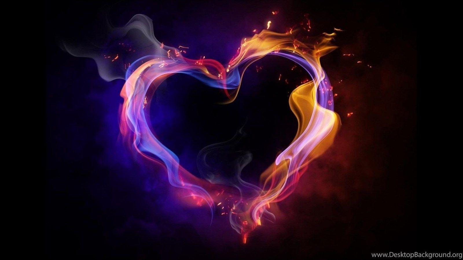 1600x900 Colorful Heart Love Wallpaper For Pc To Make Beautiful Heart Wallpaper HD HD Wallpaper