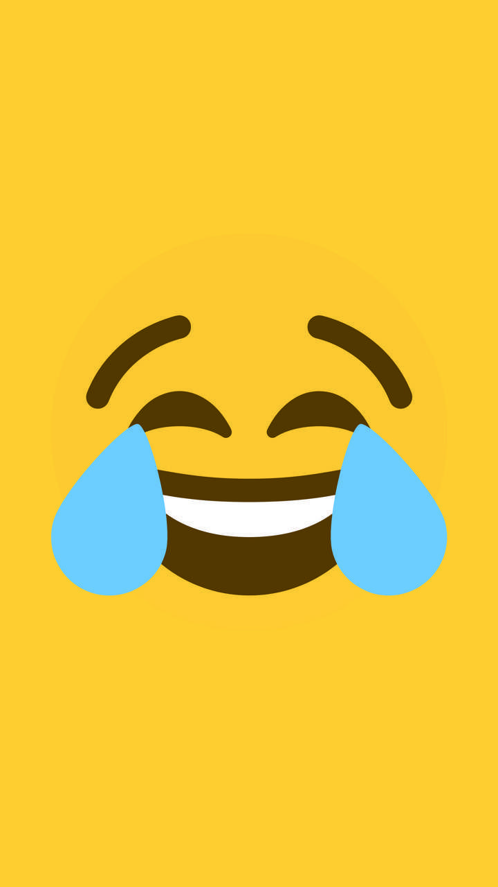 720x1280 Laughing Emoji Wallpaper