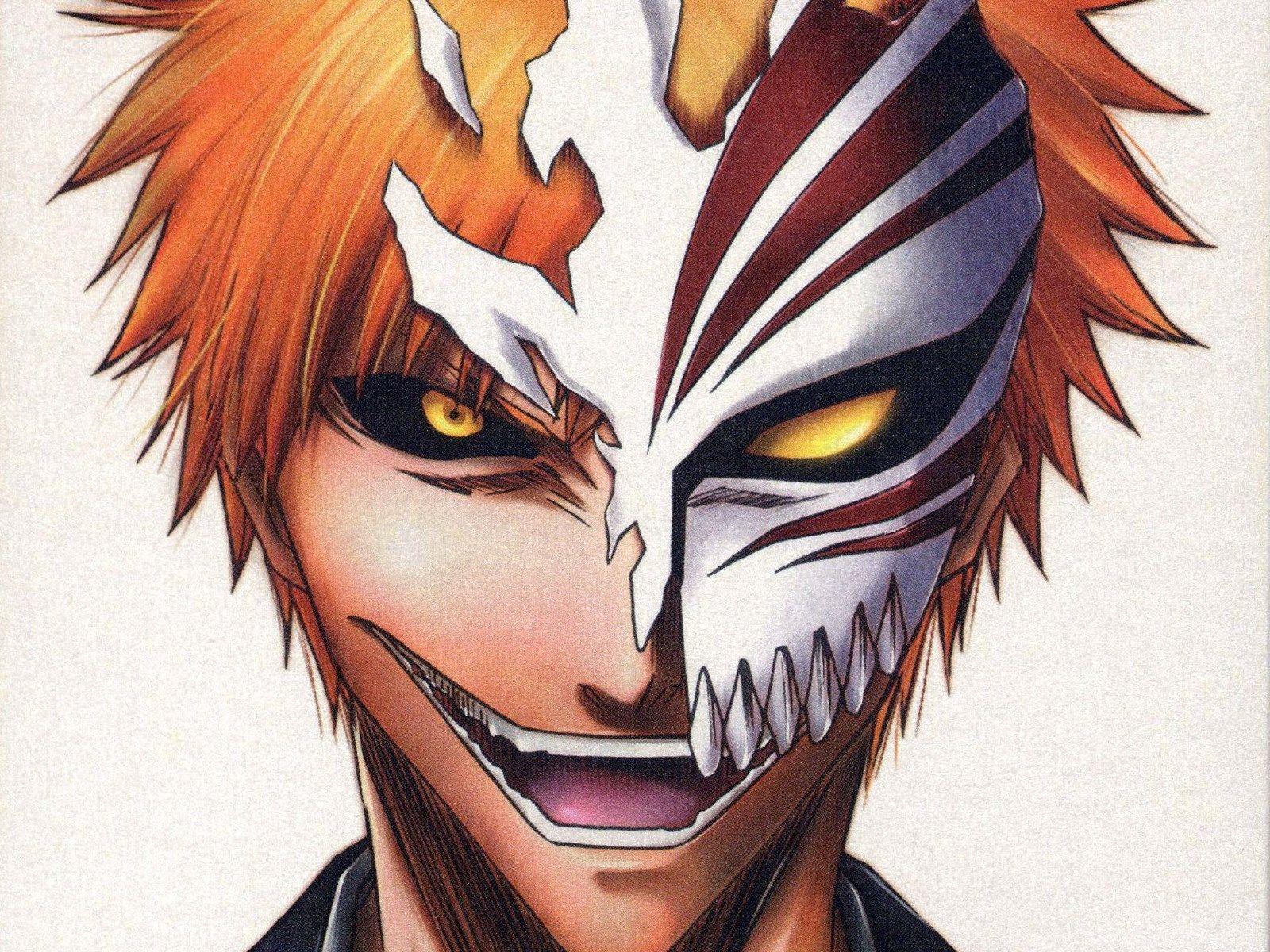 1600x1200 Bleach Wallpaper Ichigo Hollow Mask Desktop Background