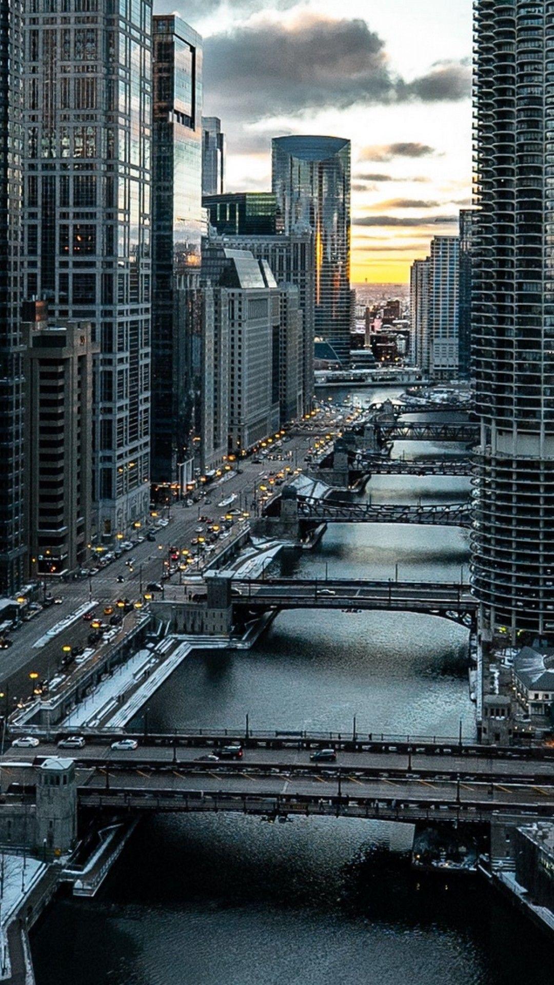 1080x1920 Chicago iPhone 6 Wallpaper