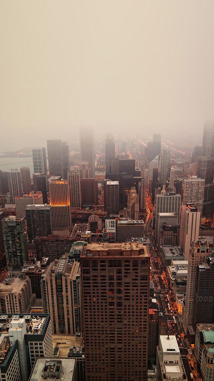 750x1334 iPhone 6 Wallpaper skyview skyline city nature
