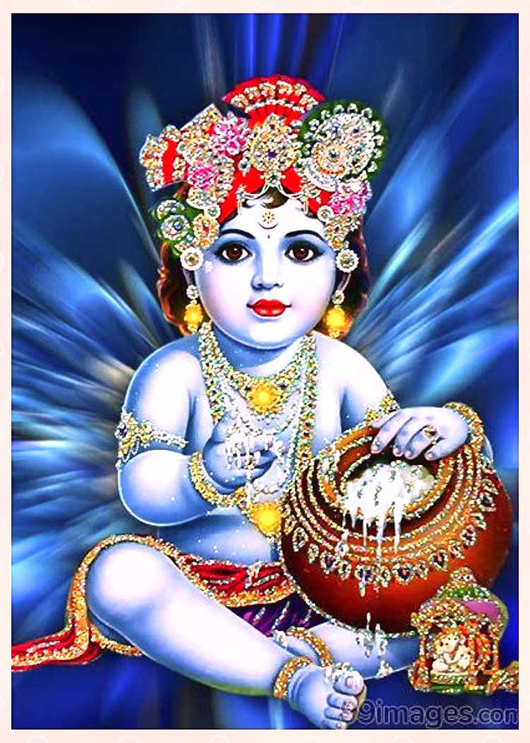 750x1050 Lord Krishna HD Wallpaper For Mobile