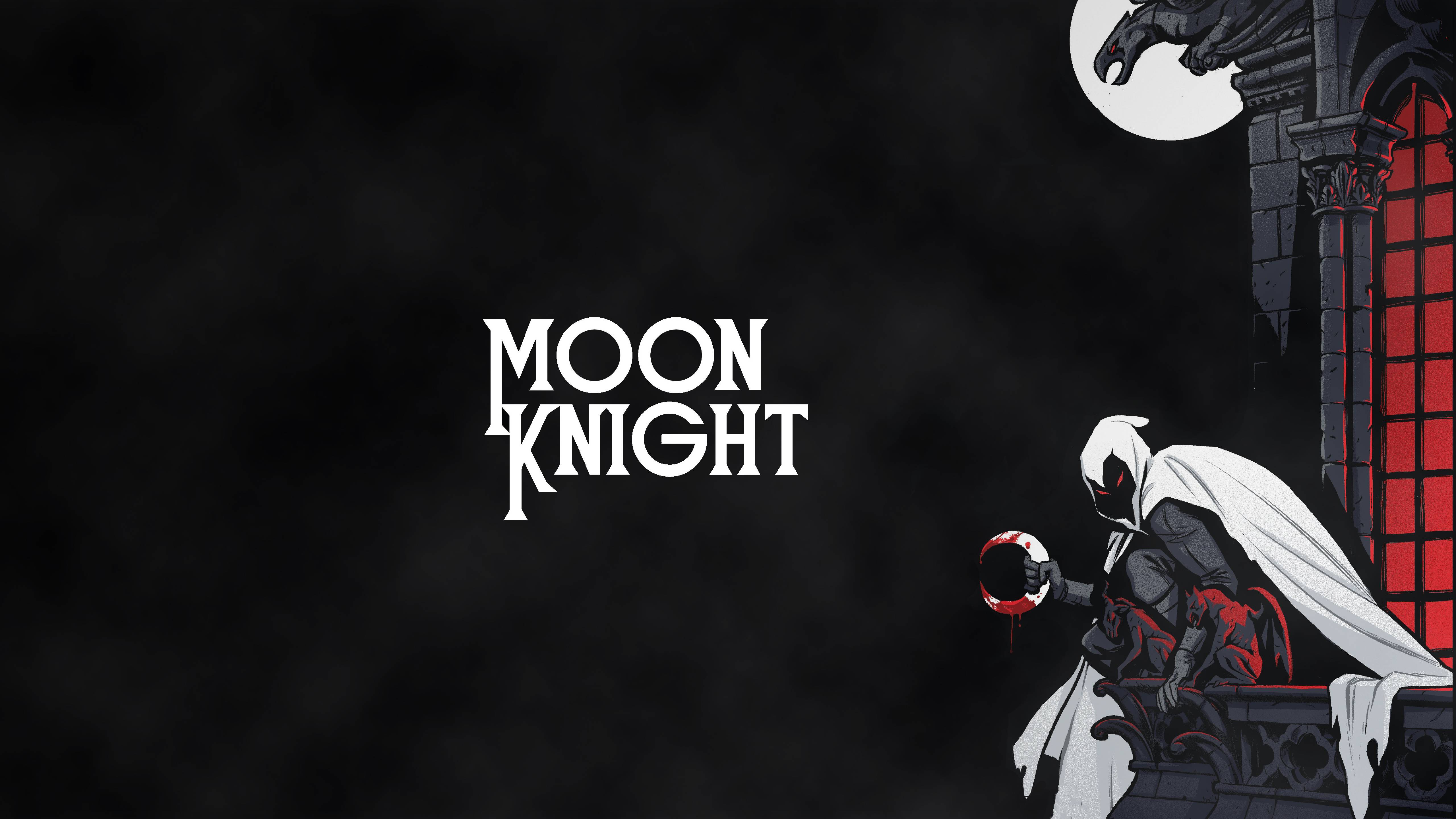 Minimalist Moon Knight Wallpapers - Top Free Minimalist Moon Knight