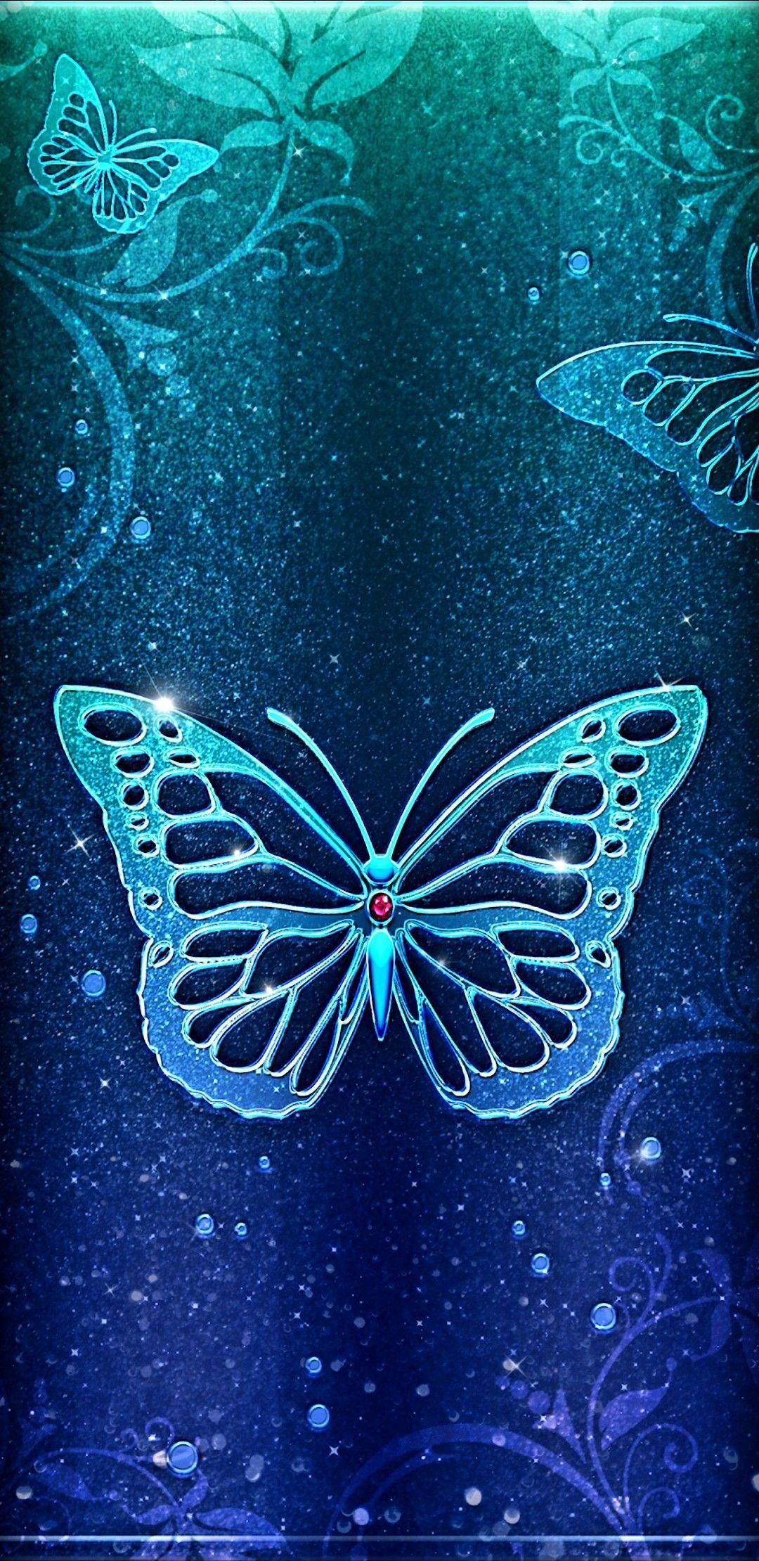 1080x2220 Wallpaper.By Artist Unknown. Butterfly wallpaper iphone, Butterfly wallpaper, Cellphone wallpaper