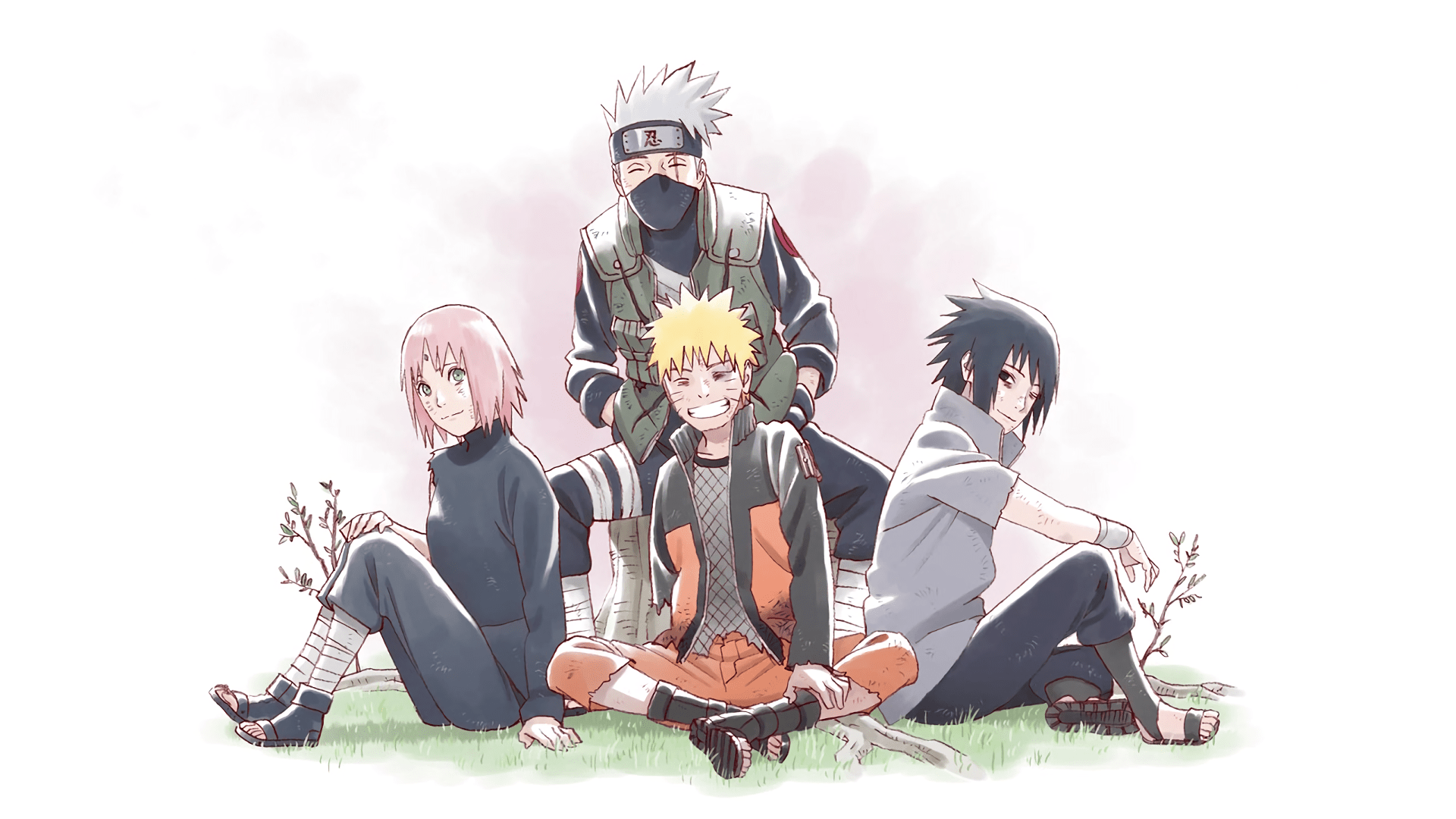 1920x1080 Naruto, Sakura, Sasuke, Kakashi Wallpaper