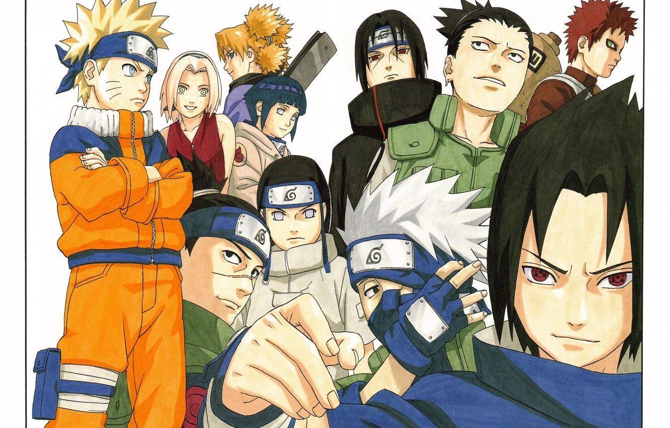 1332x850 Naruto, Sakura, Sasuke, Kakashi Wallpaper