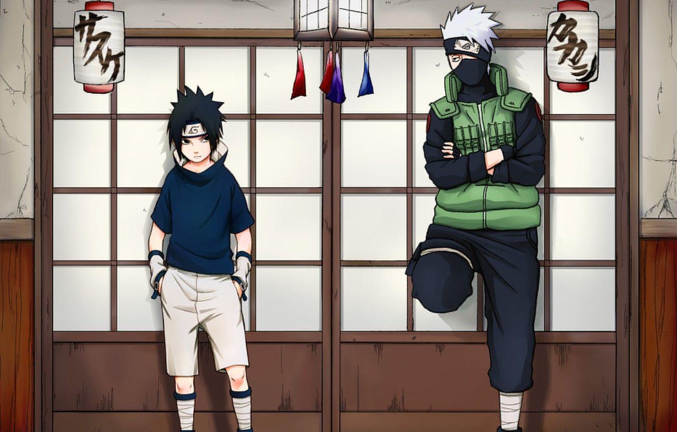 1332x850 Wallpaper naruto, Sasuke Uchiha, shinobi, genin, jounin, Kakashi Hatake image for desktop, section сёнэн