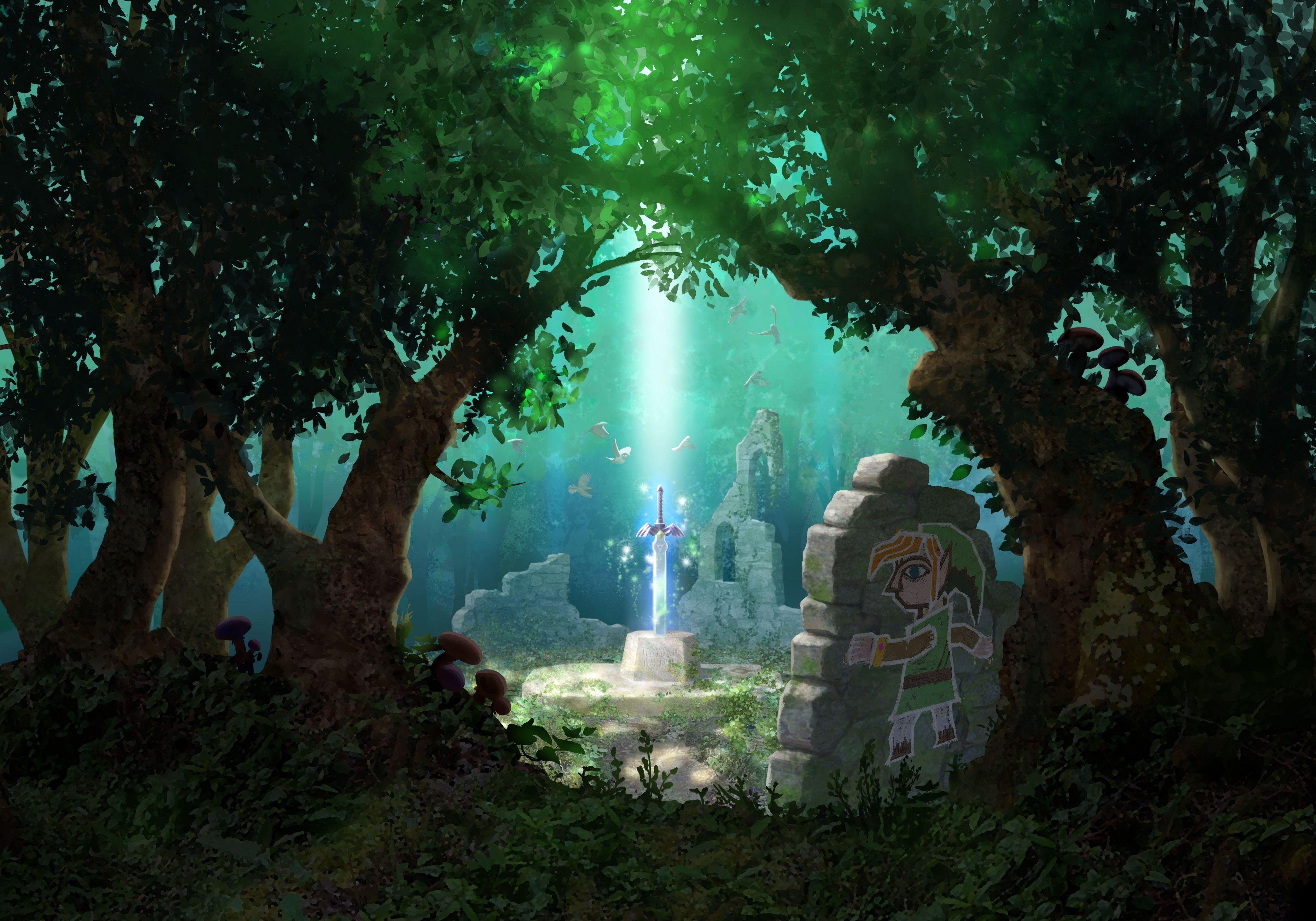 3840x2686 Legend Of Zelda Computer Wallpaper