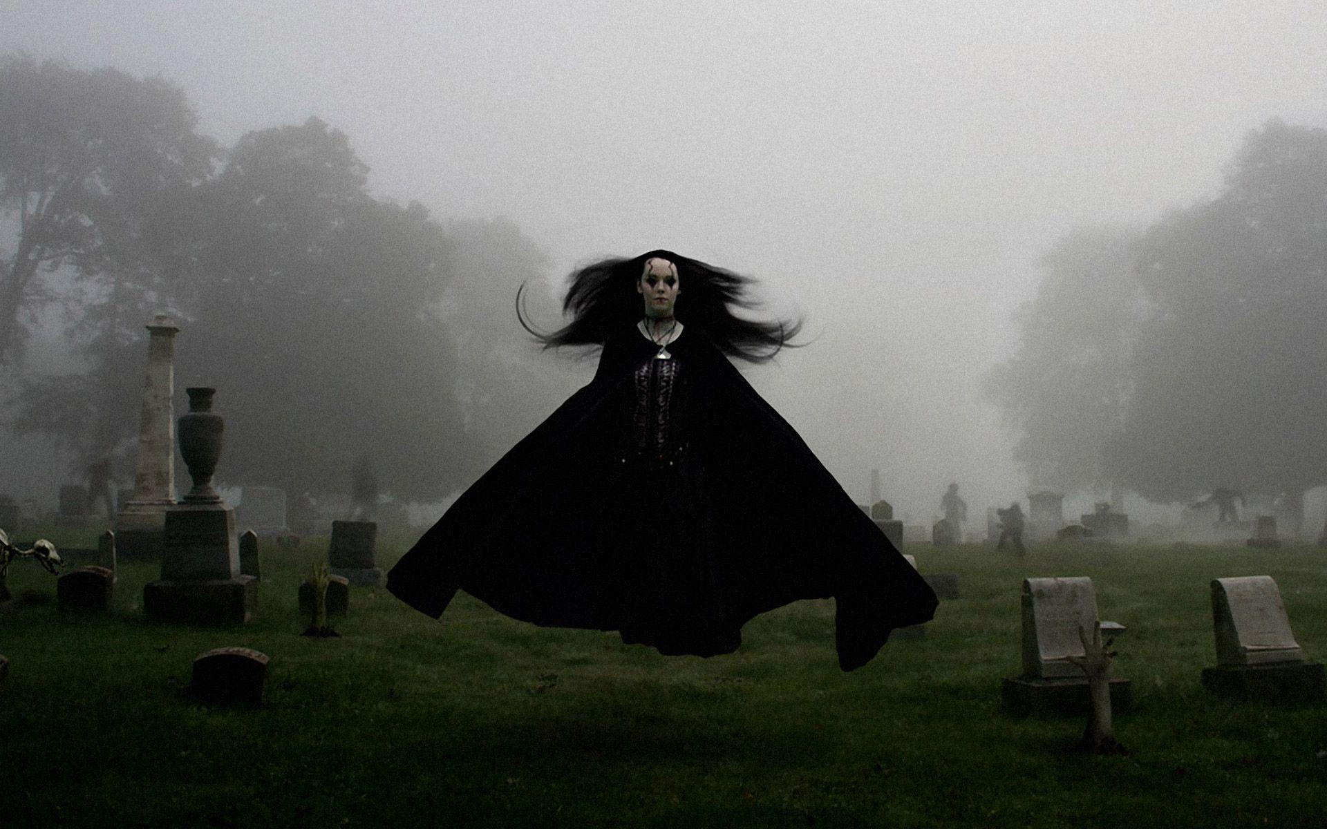1920x1200 art, cemetery, creepy, dark, digital, fog, ghost, girl, gothic, grave, horror, manip, mood, sad, scary, sorrow, spooky, women. Celebrity. Tokkoro.com Amazing HD Wallpaper