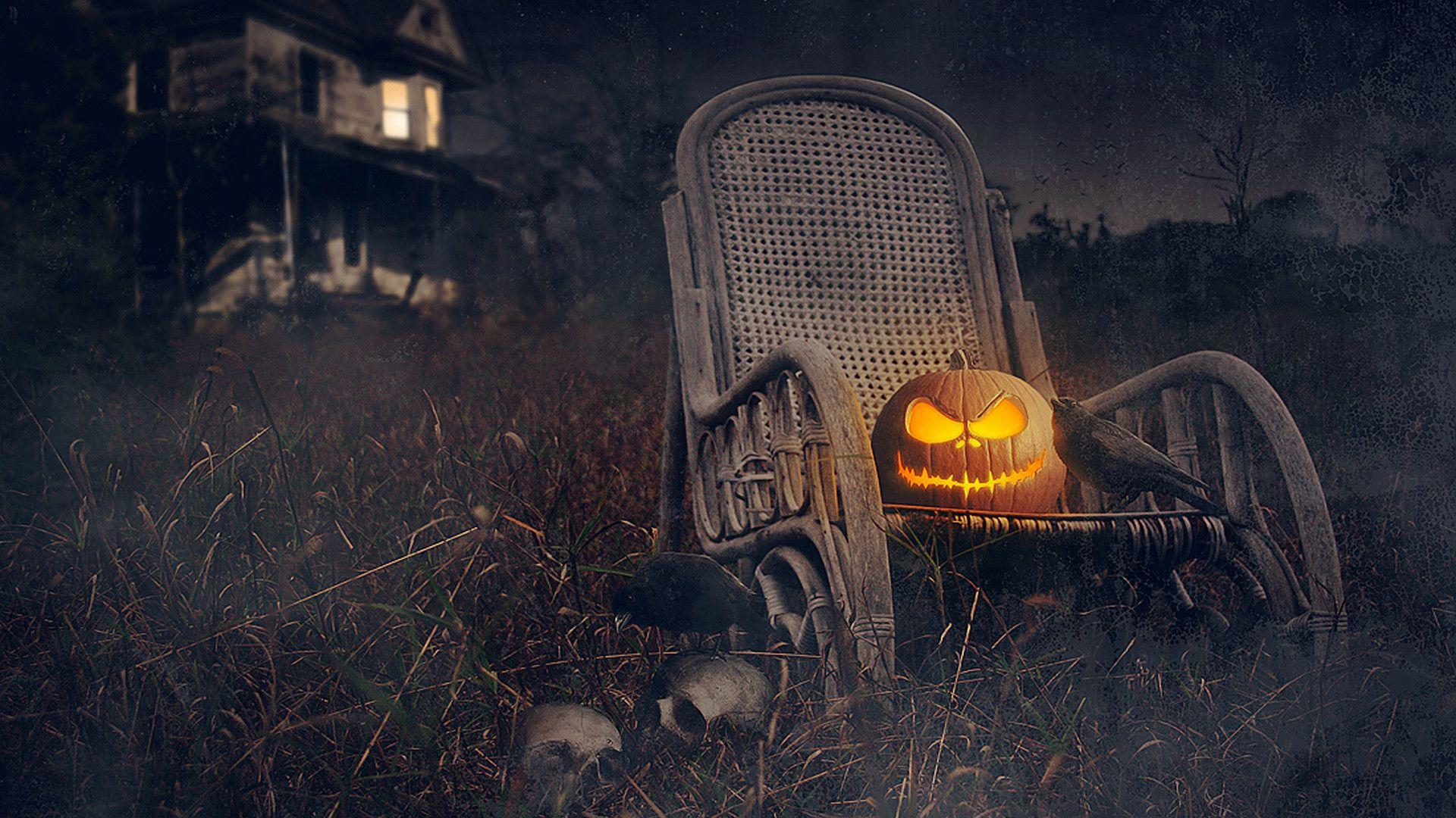 1920x1080 Scary Halloween Background