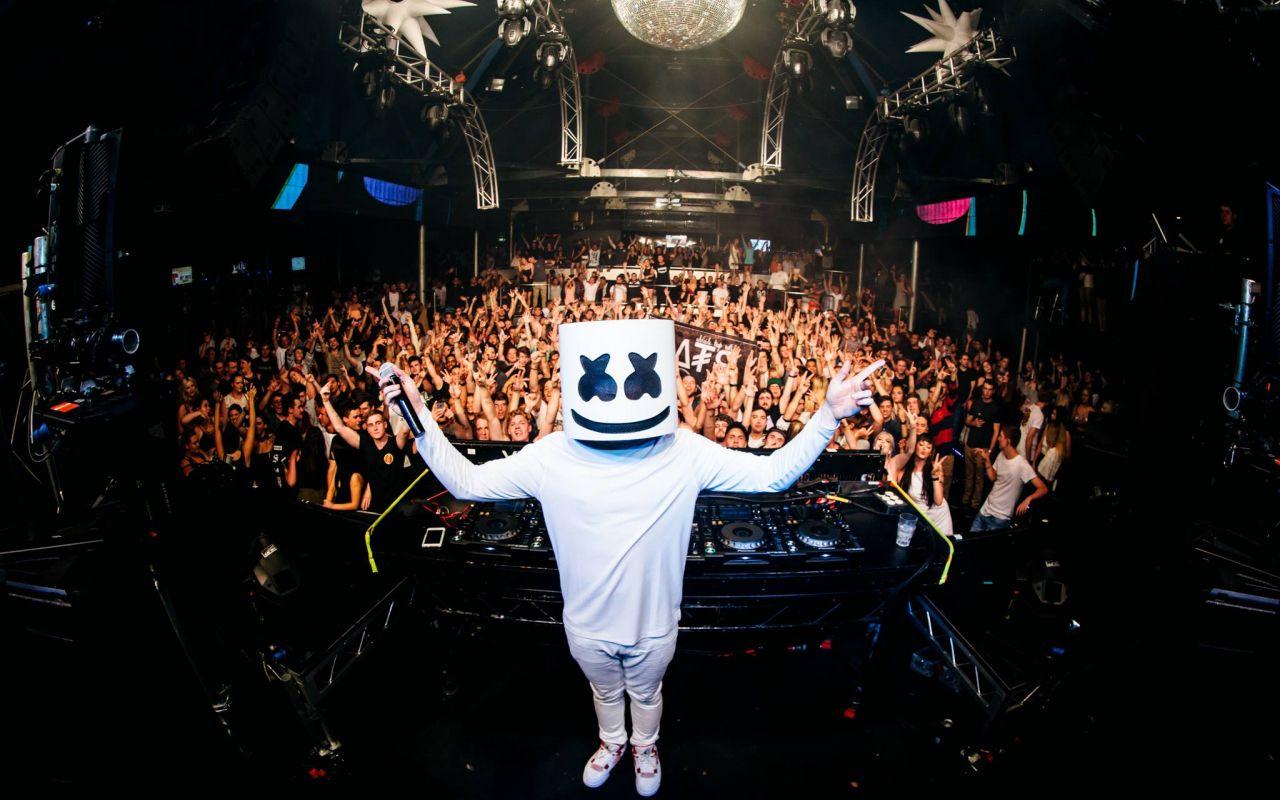 1280x800 Desktop Wallpaper Marshmello Dj, Party, HD Image, Picture, Background, Fjphyu