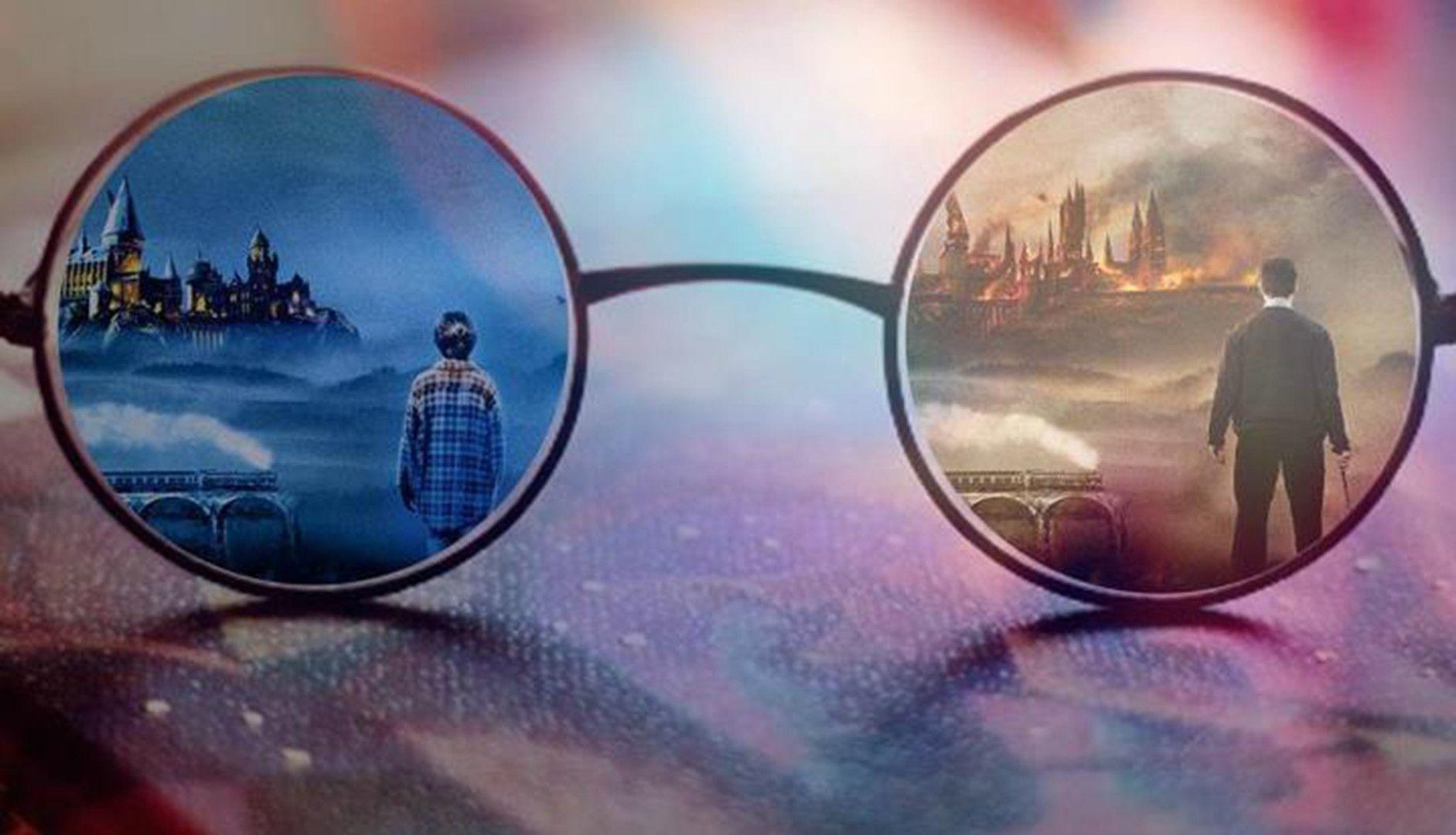 1883x1080 Harry Potter Wallpaper Glasses And Scar