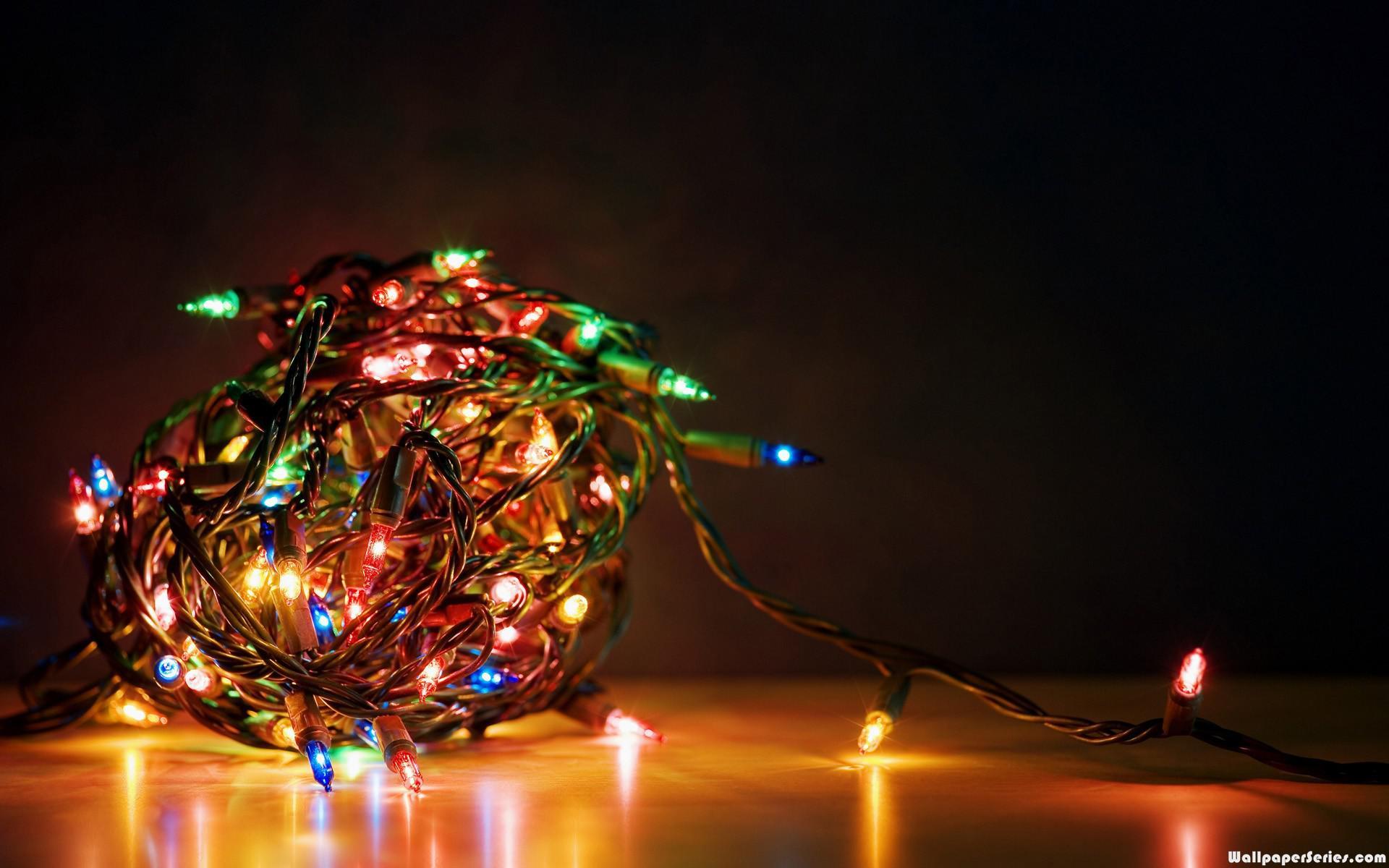 1920x1200 Christmas Lights Wallpaper HD (1920x1200 px, 0.15 Mb)