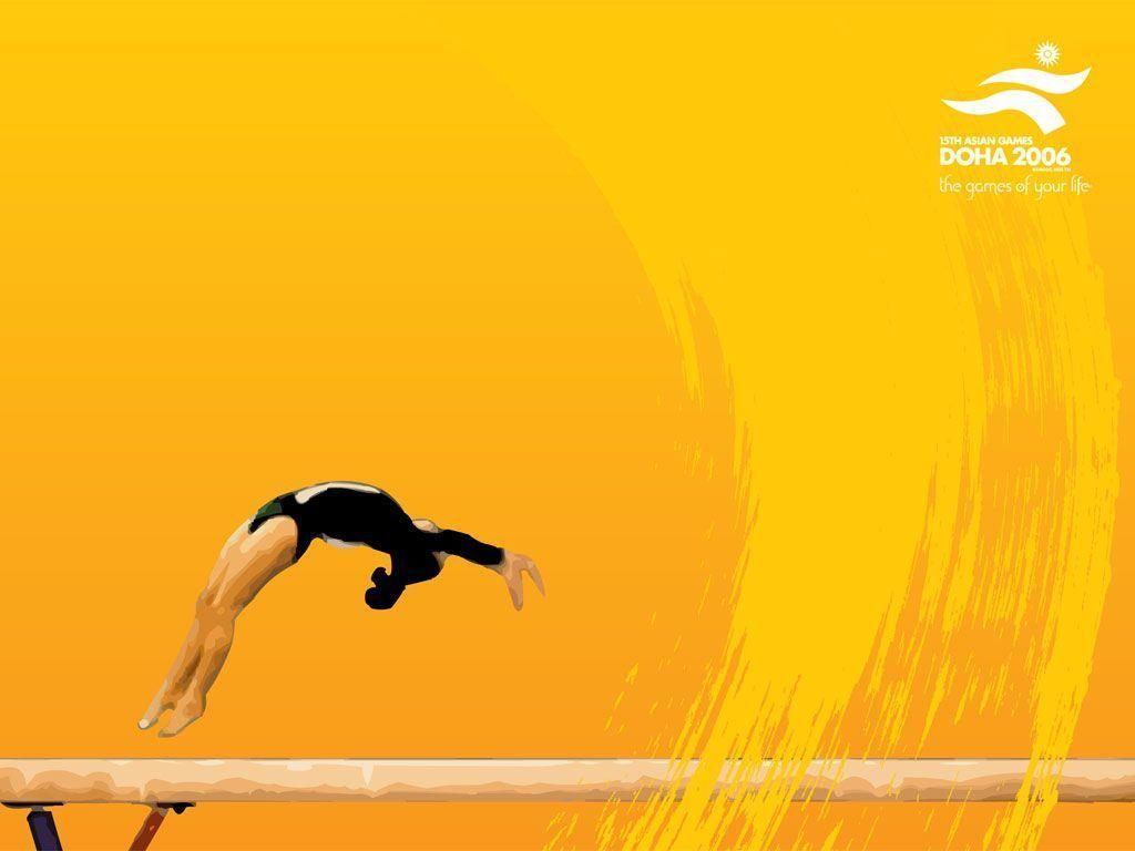 1024x768 Gymnastics Wallpaper