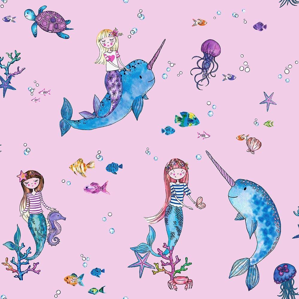 Pink Mermaid Wallpapers - Top Free Pink Mermaid Backgrounds