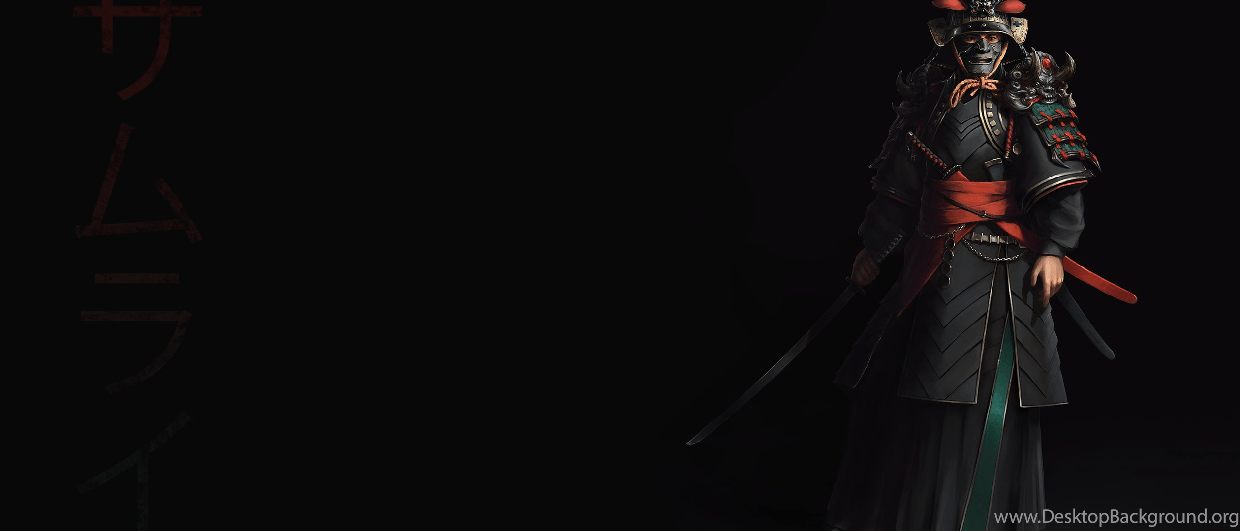 2520x1080 Traditional Samurai Art Wallpaper Phone : Other Wallpaper. Desktop Background
