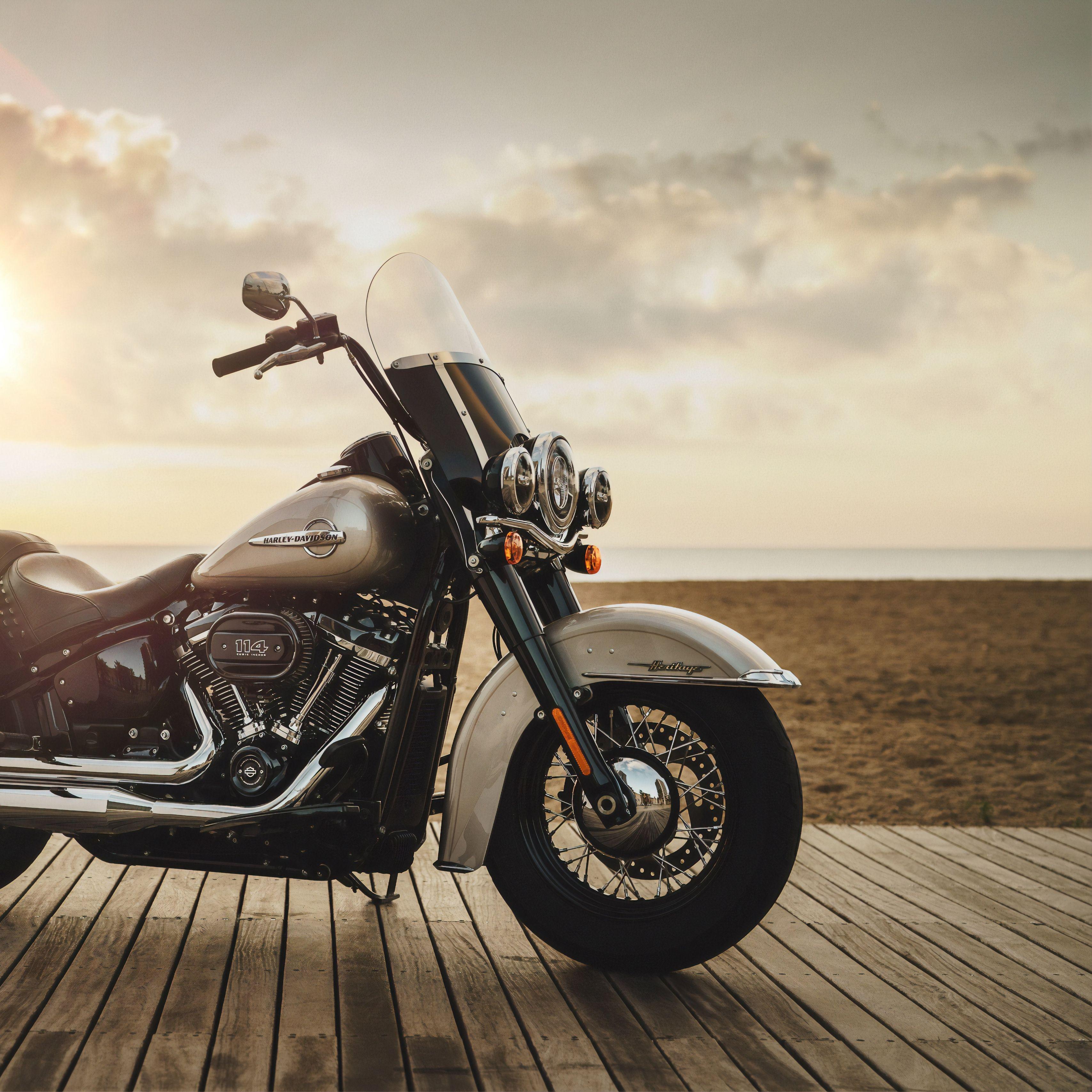 3415x3415 Wallpaper Harley Davidson, Motorcycle, Bike, Side View, Davidson Bike Wallpaper 4k For Mobile