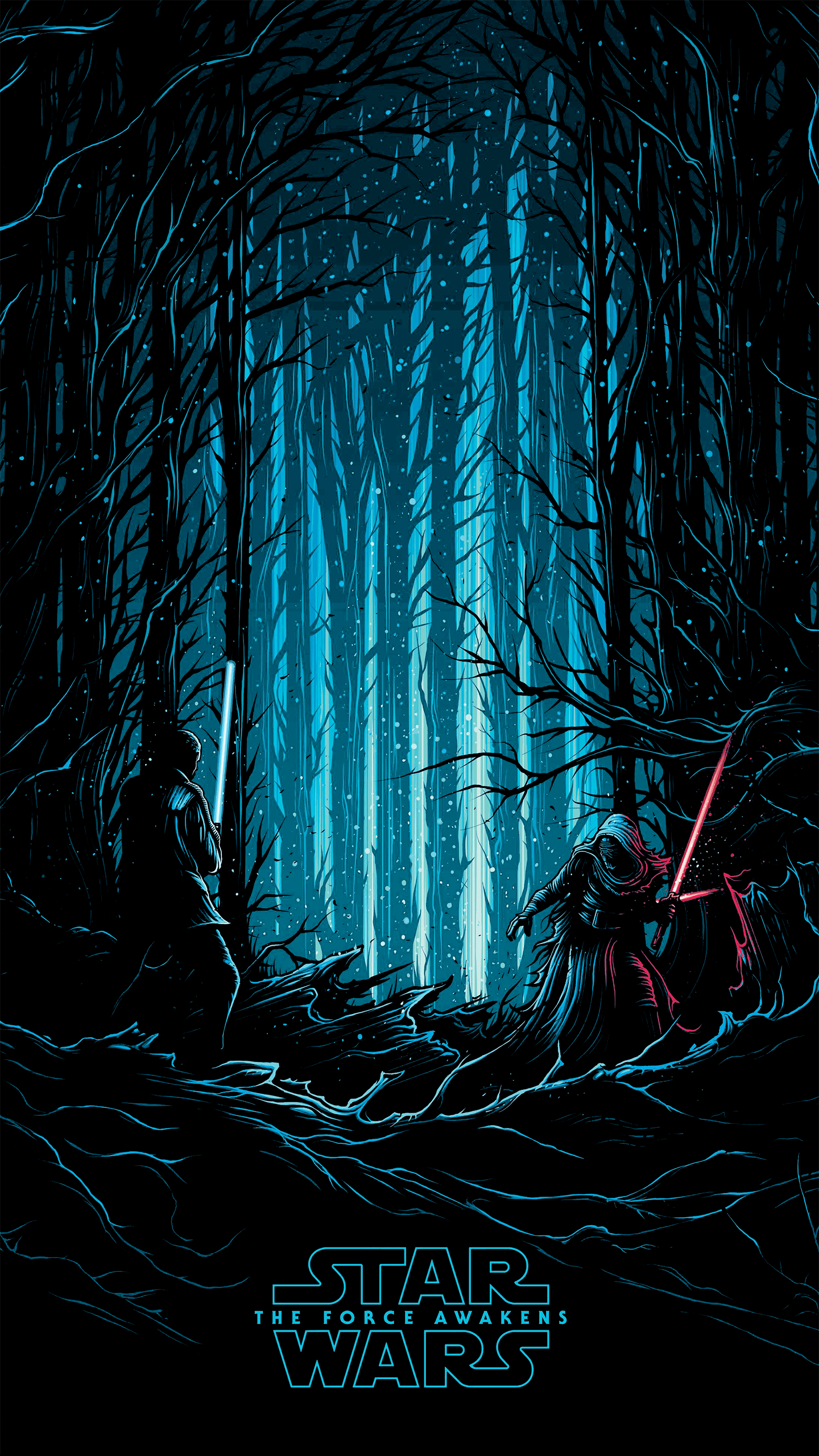 1440x2560 One of my favourite wallpaper Kylo & Finn