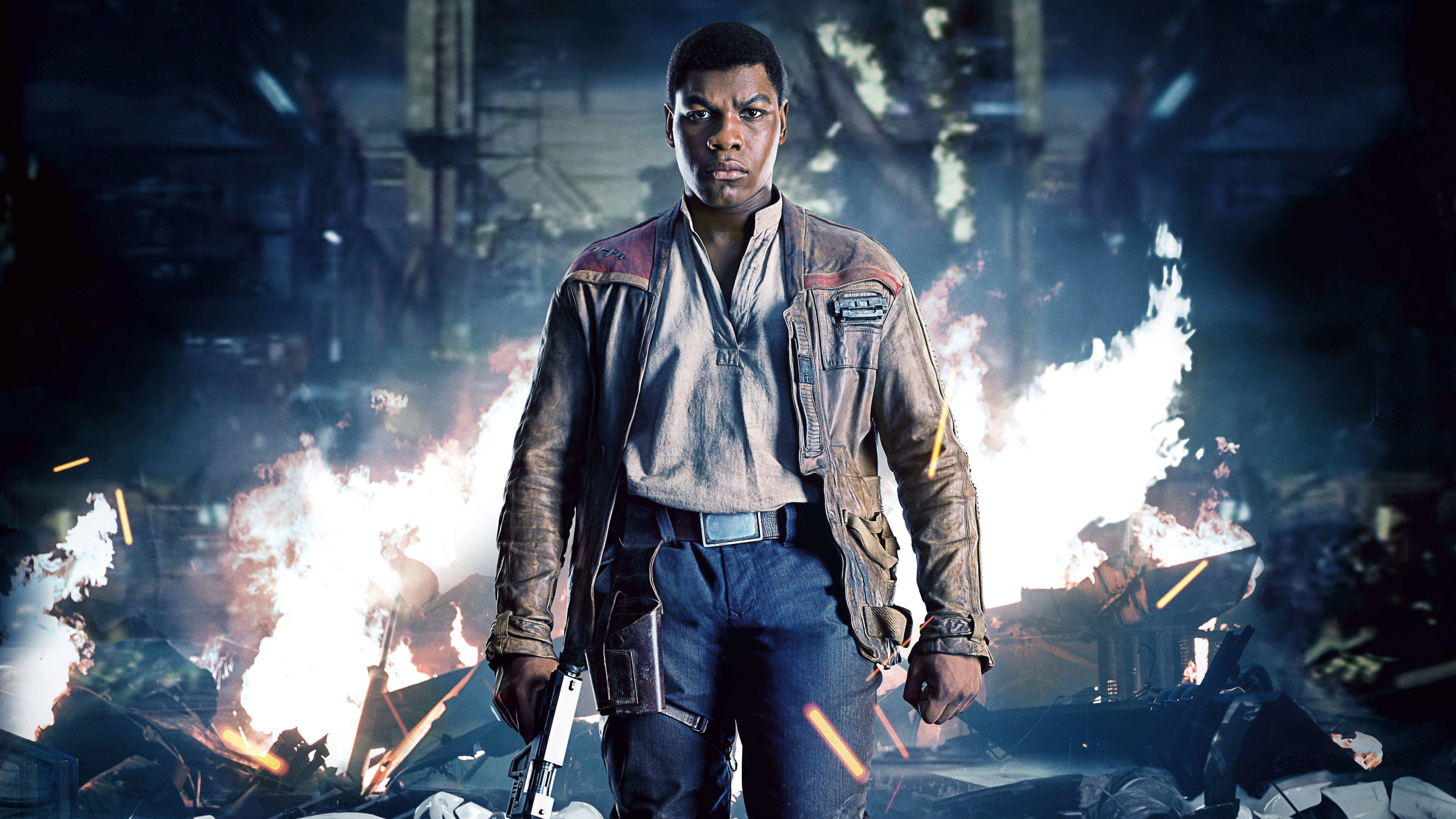 7680x4320 Finn Star Wars: The Last Jedi 8K