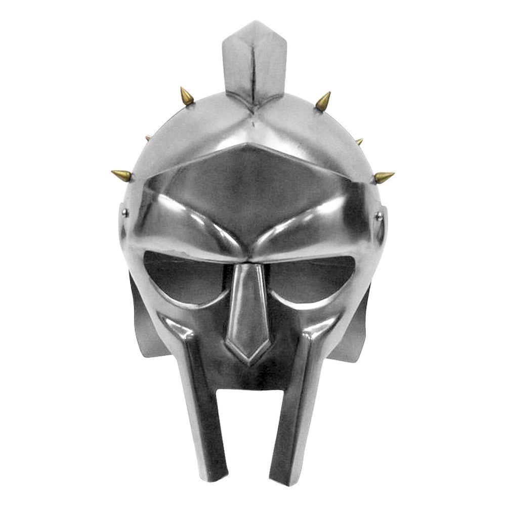 1000x1000 Maximus Decimus Meridius Gladiator Helmet w/ Brass Spikes Armour Costume. Gladiator helmet, Helmet tattoo, Gladiator tattoo