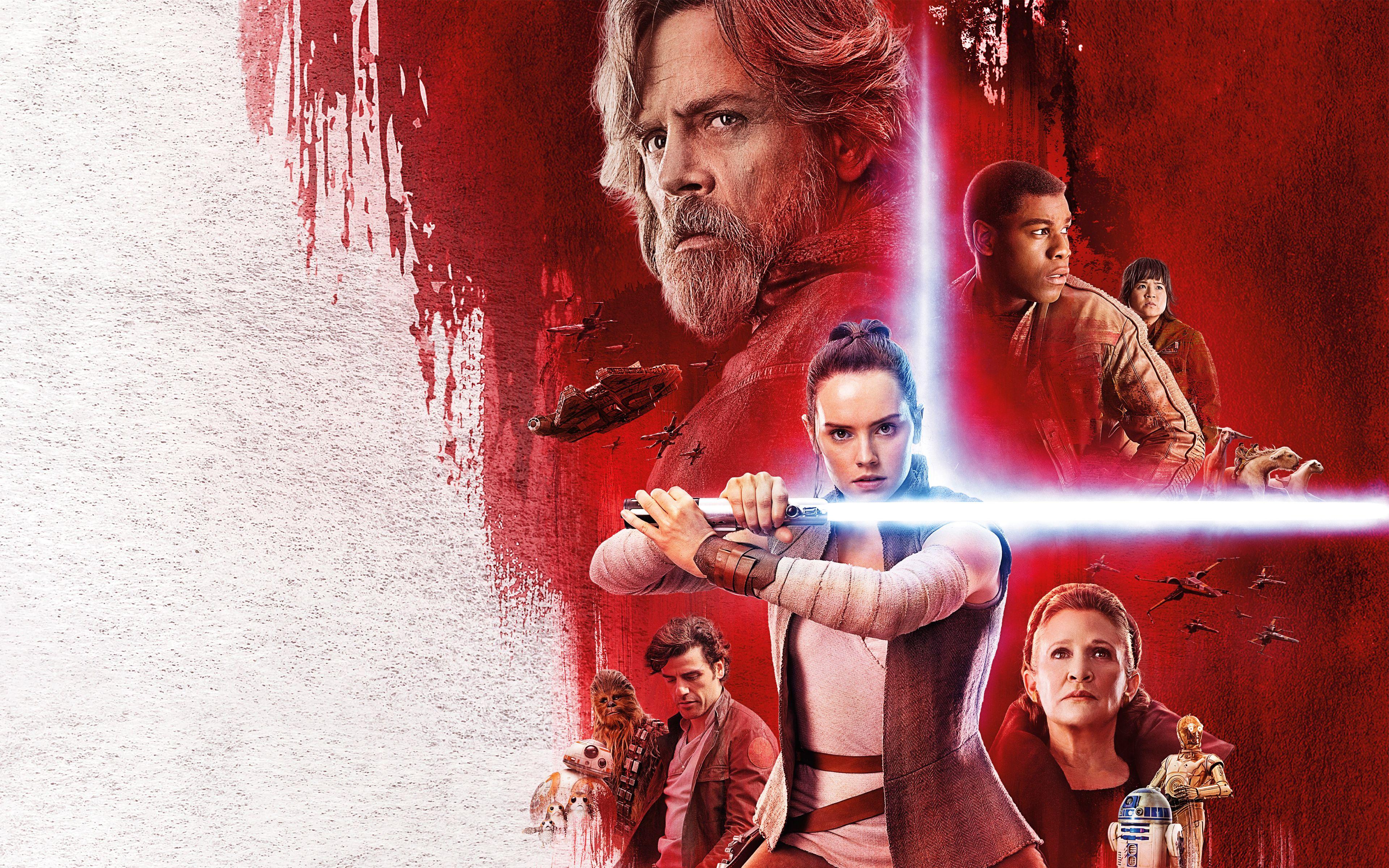 3840x2400 Star Wars The Last Jedi Desktop Wallpaper