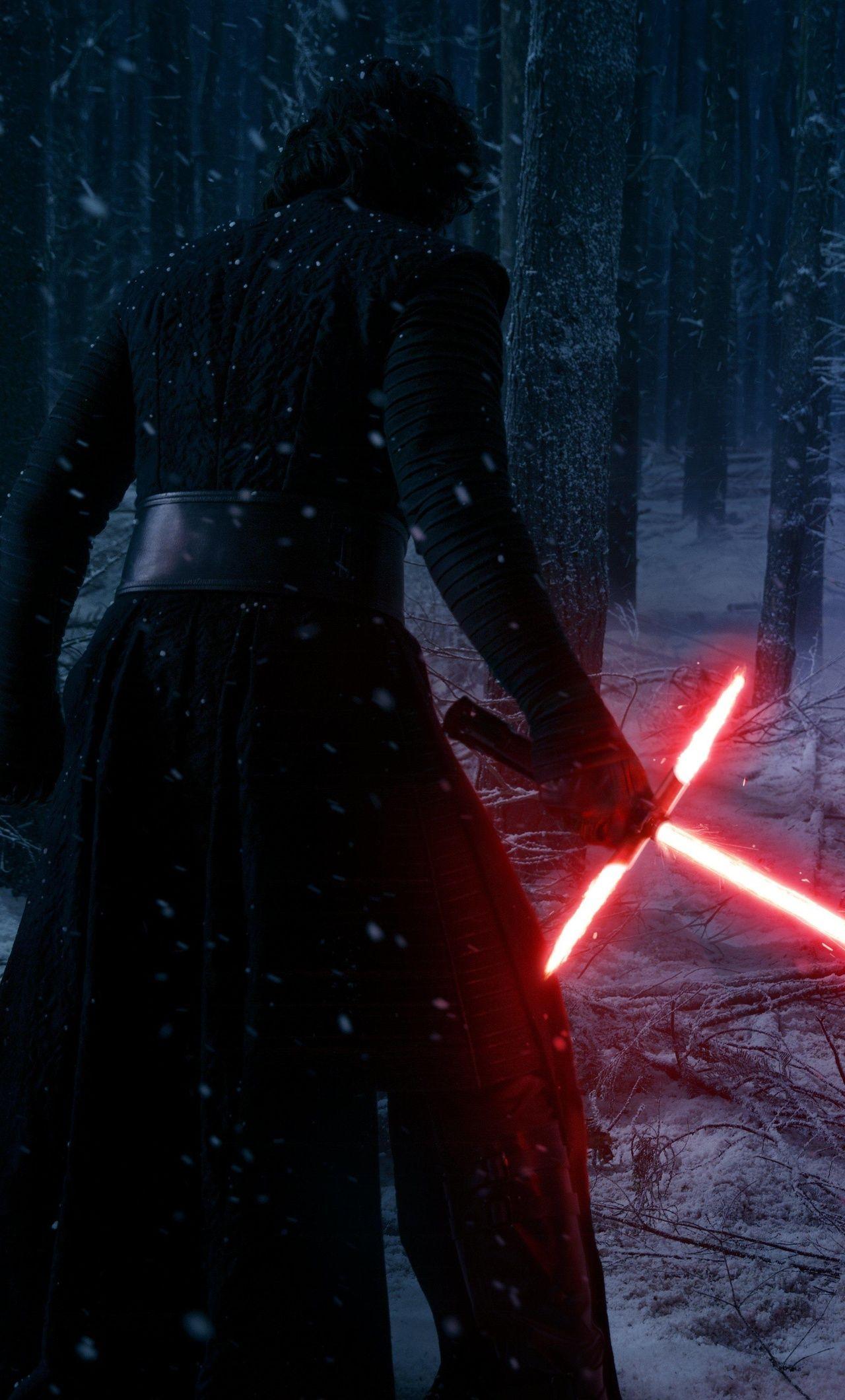 1280x2120 Rey Kylo Ren Finn In Star Wars iPhone HD 4k Wallpaper, Image, Background, Photo and Picture
