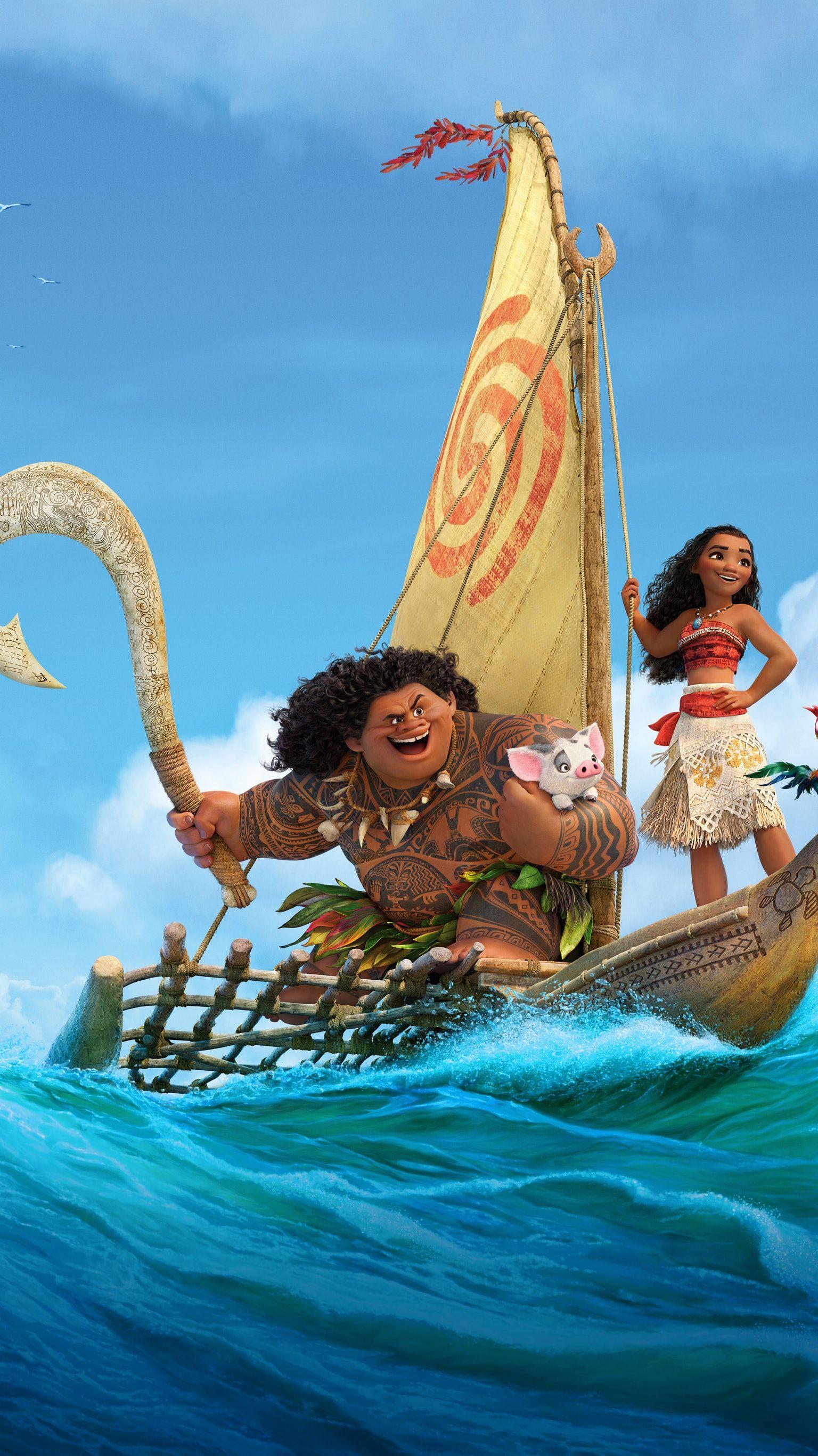1536x2733 Moana (2016) Phone Wallpaper. Moviemania. Wallpaper iphone disney, Disney moana, Moana movie