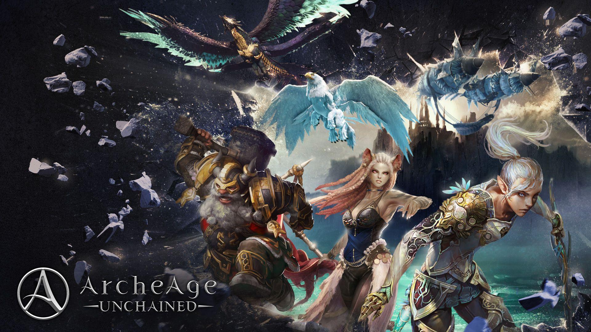 1920x1080 ArcheAge: Unchained will be released on October 15th. gamigo US Inc