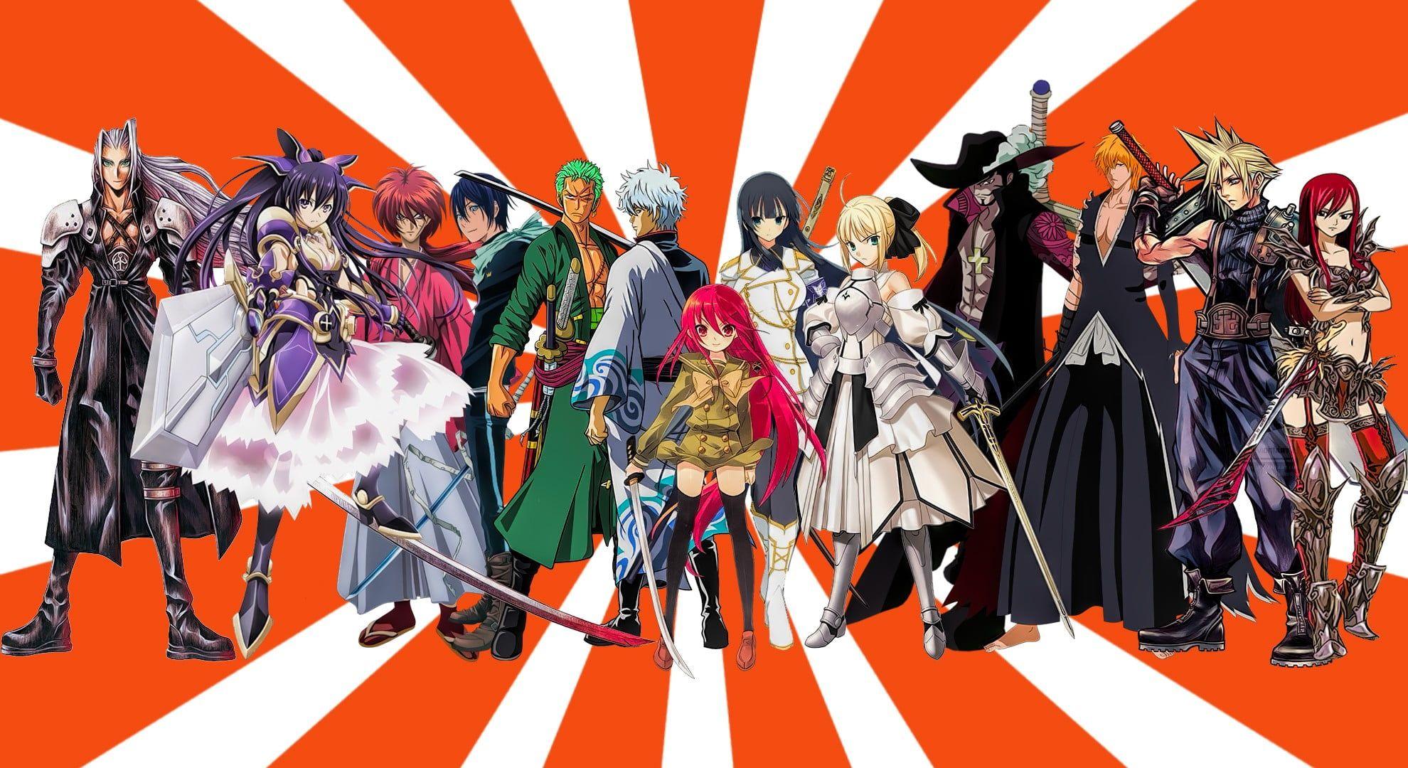 Anime Swordsman Wallpapers - Top Free Anime Swordsman Backgrounds -  WallpaperAccess