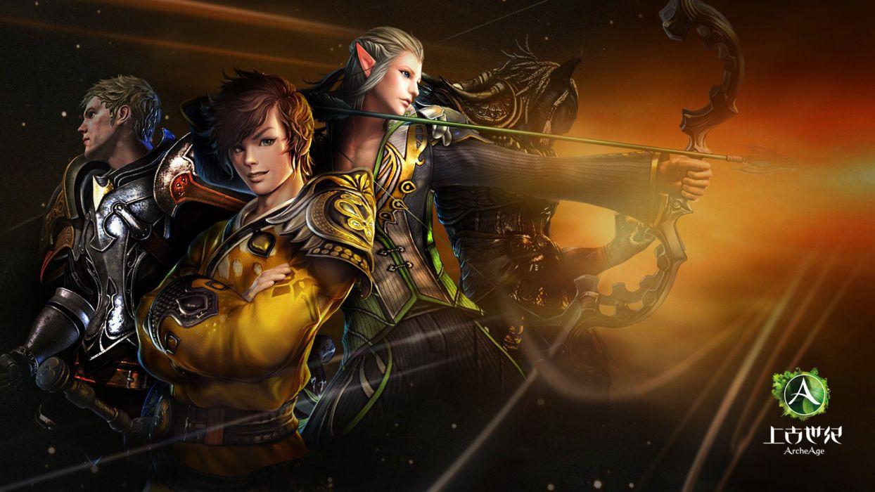 1244x700 ARCHEAGE fantasy mmo rpg sandbox adventure online elf elves wallpaperx1080