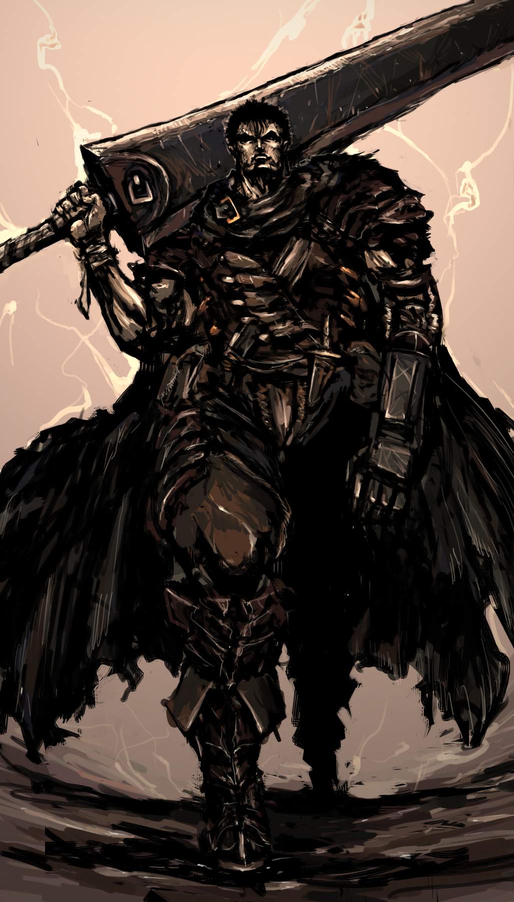 1027x1800 No Caption Provided No Caption Provided Swordsman Guts Wallpaper & Background Download