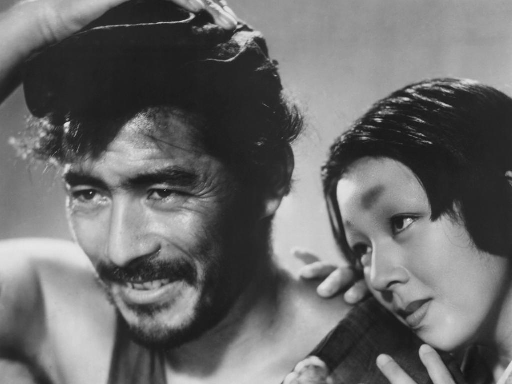 1024x768 TCM Mifune and Machiko Kyo in RASHOMON ('50) #TCMEssentials