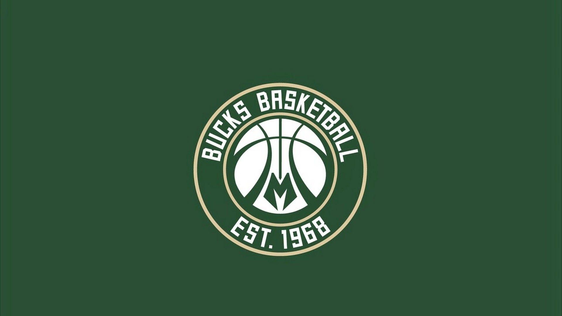 1920x1080 Milwaukee Bucks Logo Wallpaper