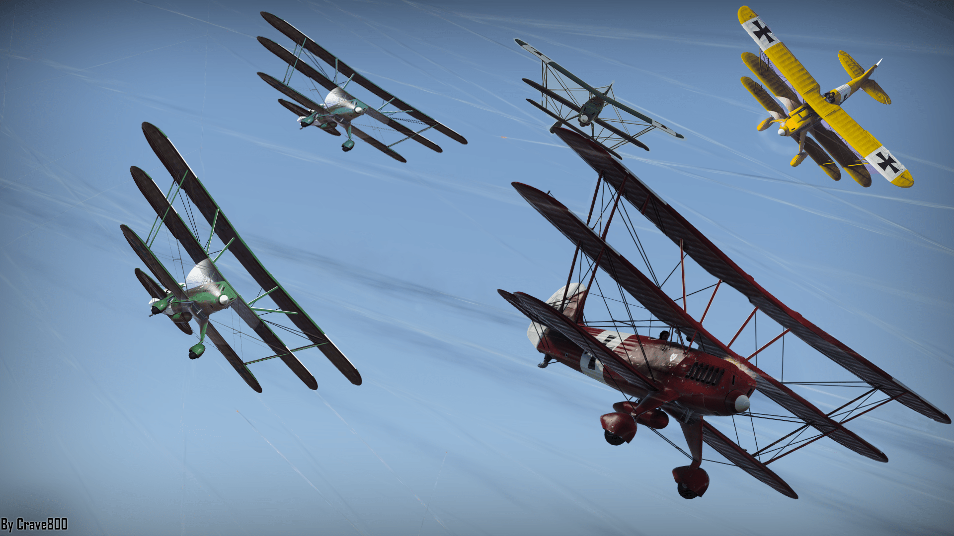 1920x1080 My new wallpaper i created using a screenshot and a bit of photohop. Red Baron