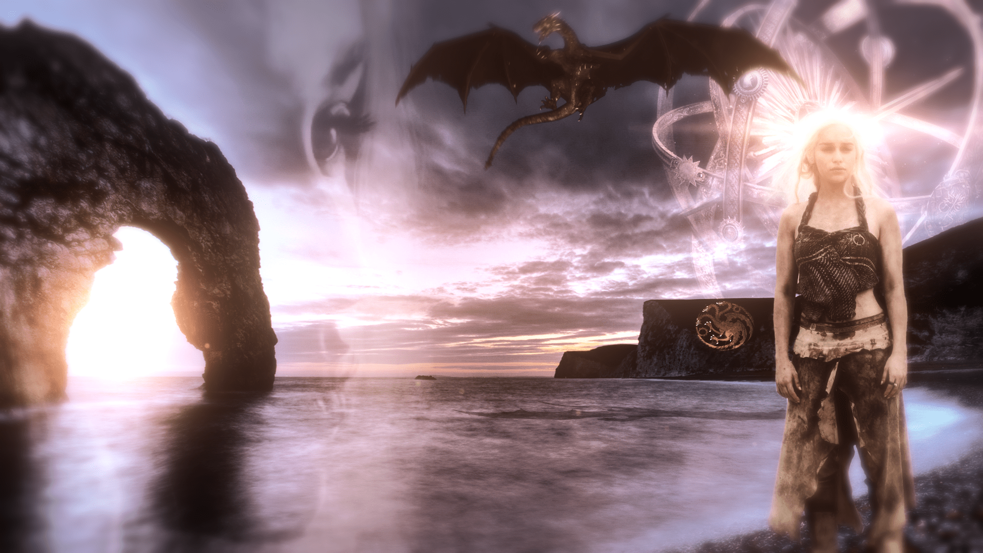 1920x1080 Mother of Dragons Wallpaper