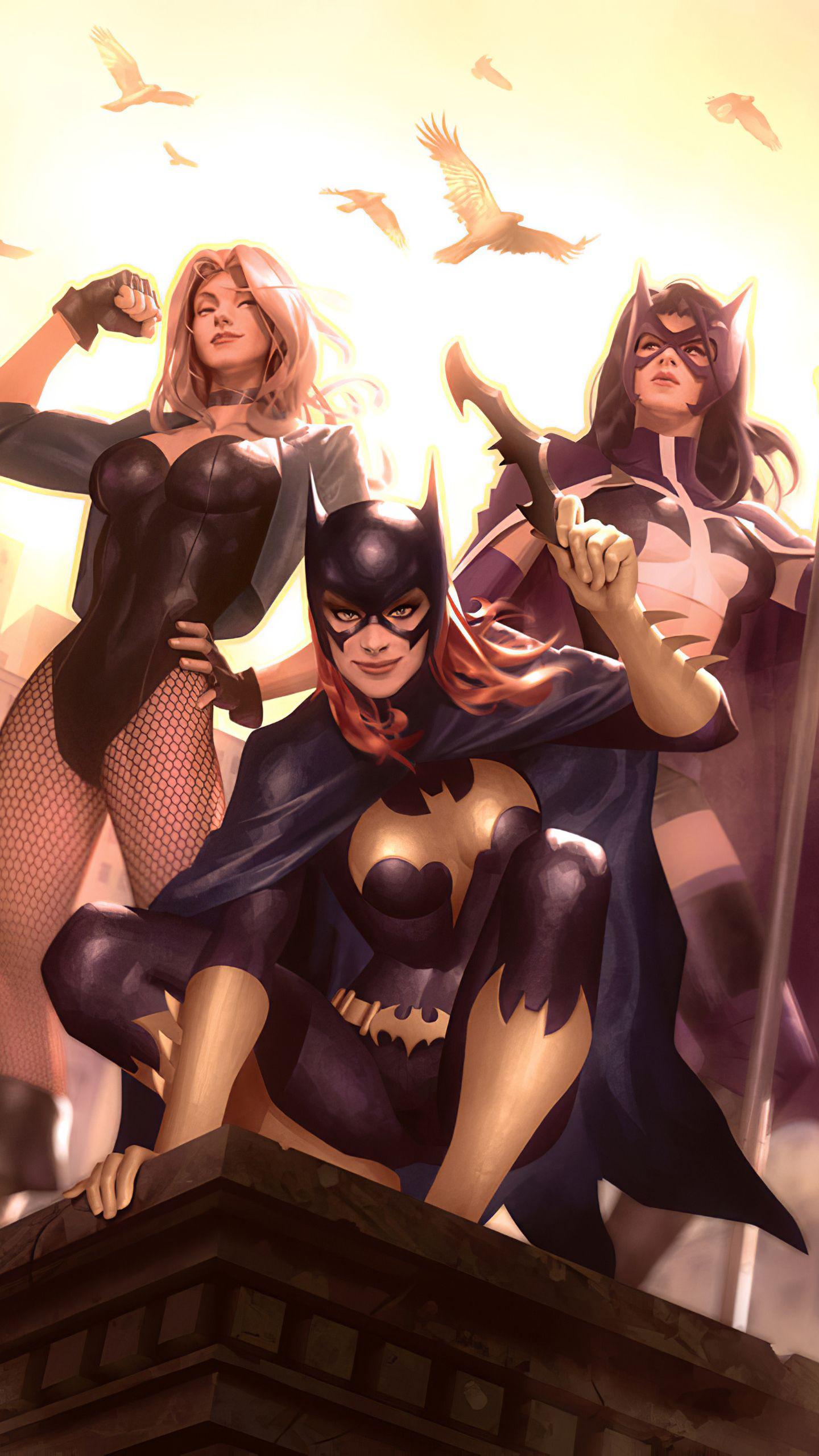 1440x2560 Gotham City Sirens Artwork Samsung Galaxy S S7 , Google Pixel XL , Nexus 6P , LG G5 HD 4k Wallpaper, Image, Background, Photo and Picture