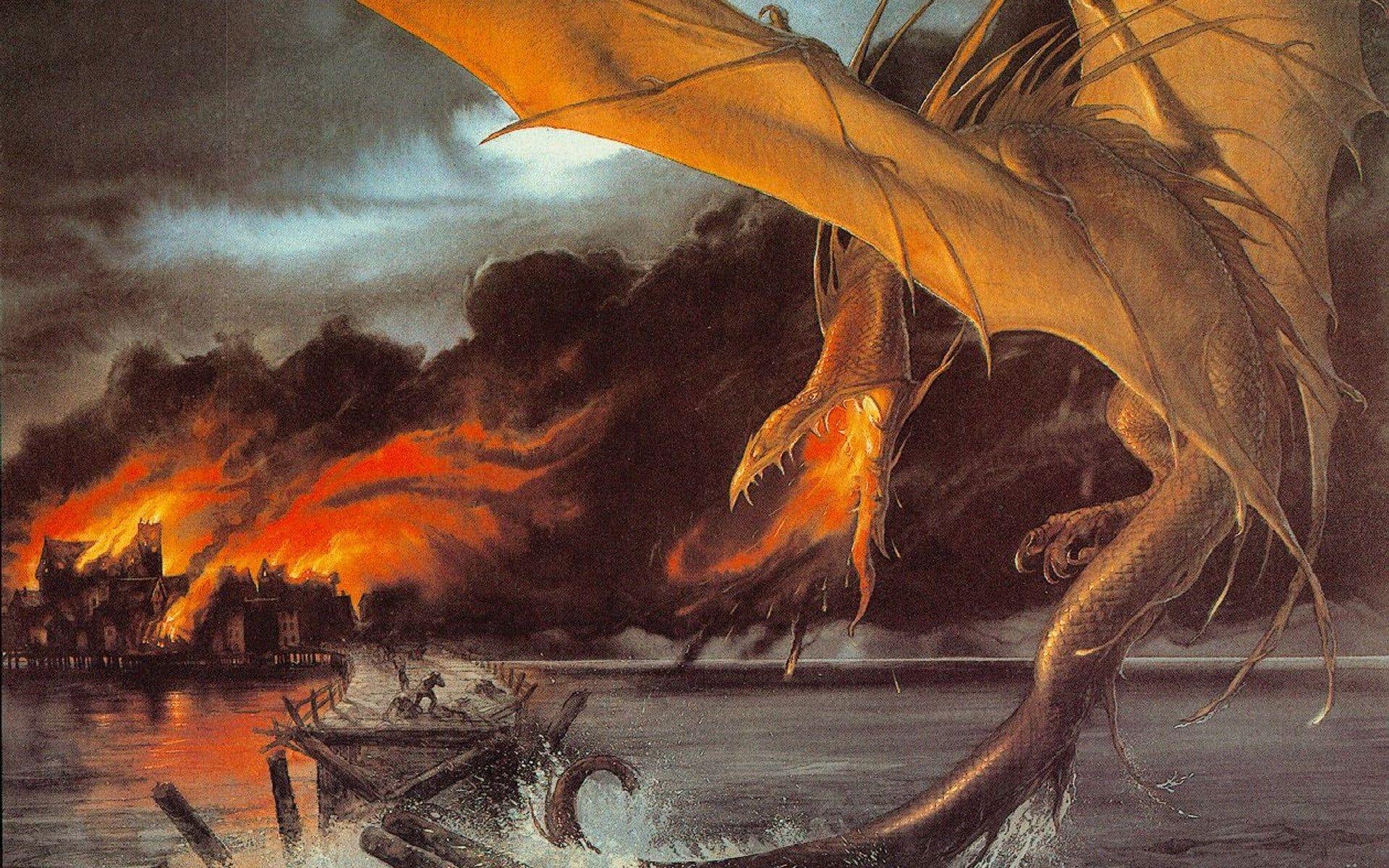 1920x1200 Smaug Wallpaper