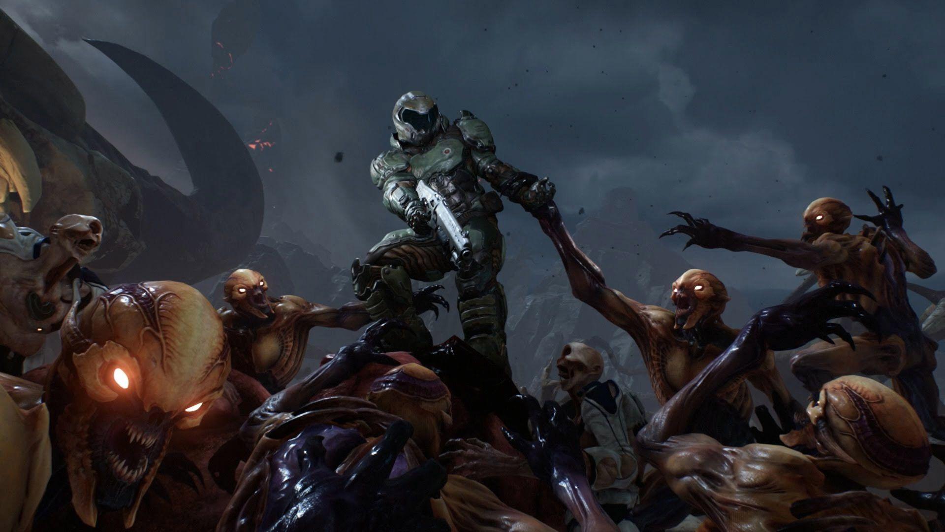 1920x1080 Doom Slayer Wallpaper